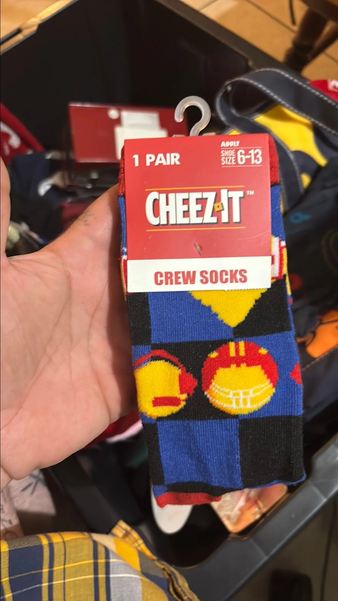 Product image for Cheez it socks