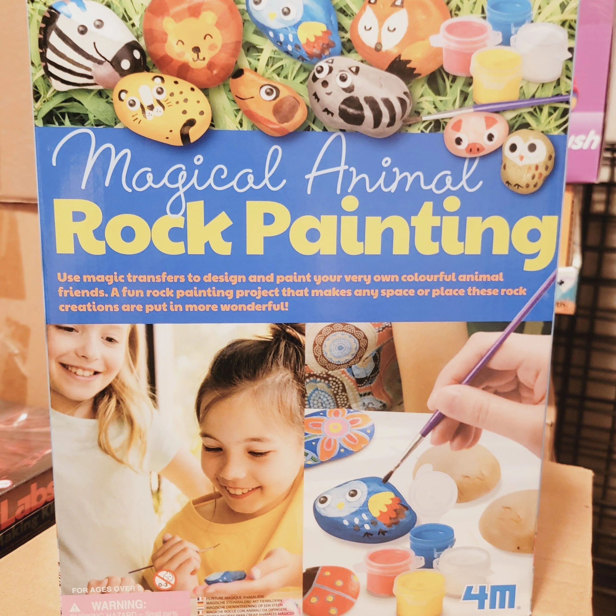 Product image for Animal Rock Painting Kit