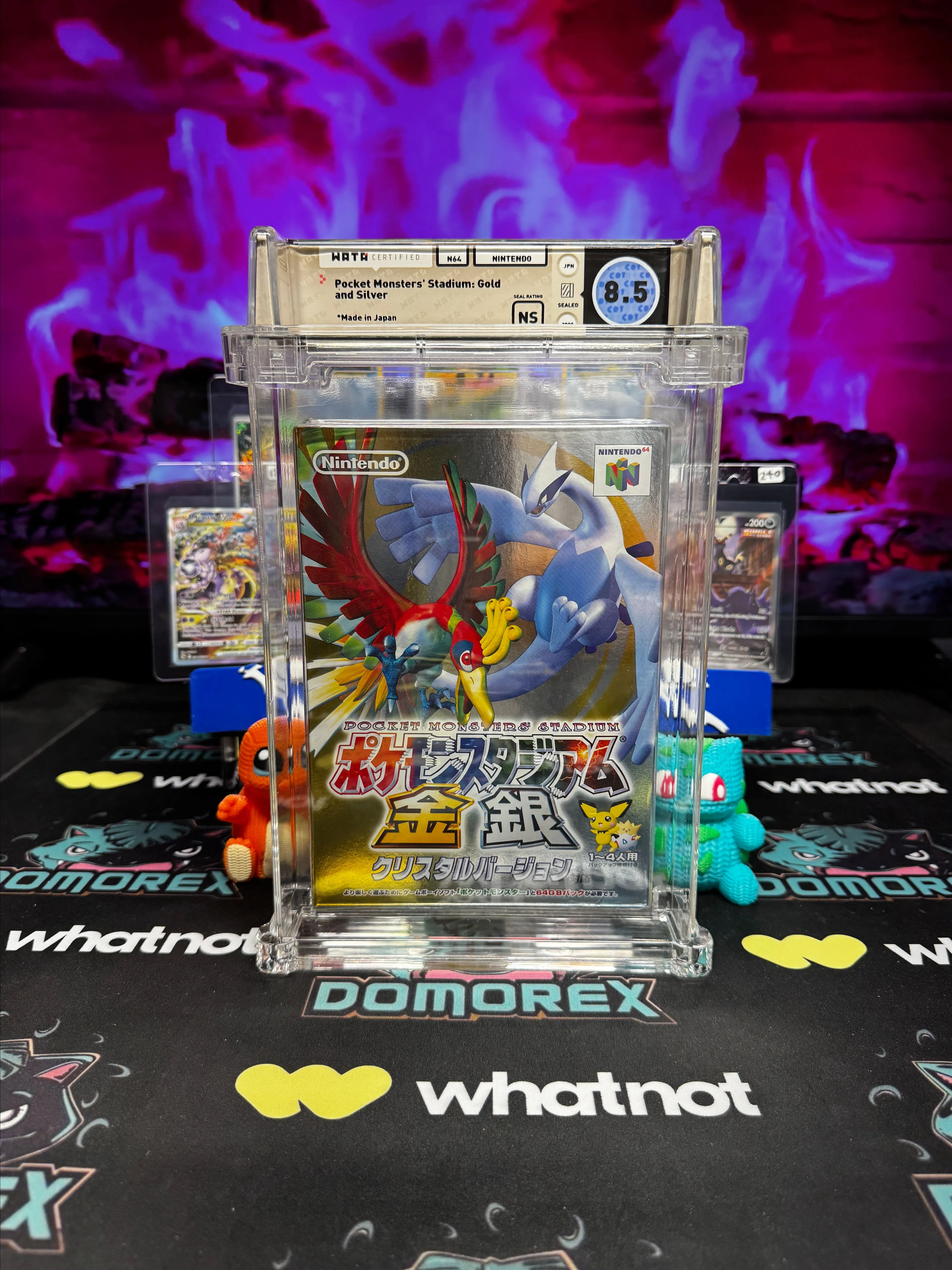 Product image for 2000 JPN Pokémon Stadium: Gold & Silver- WATA 8.5