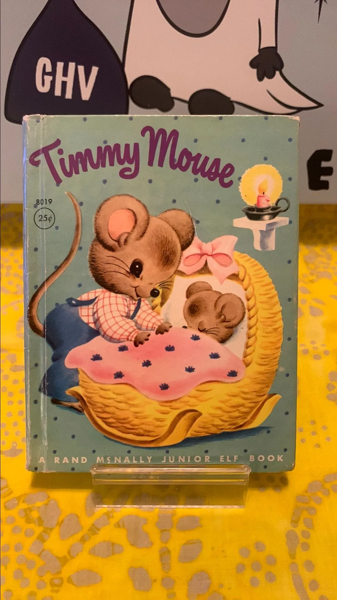 Product image for Vintage Rand McNally Junior Elf Timmy Mouse Book