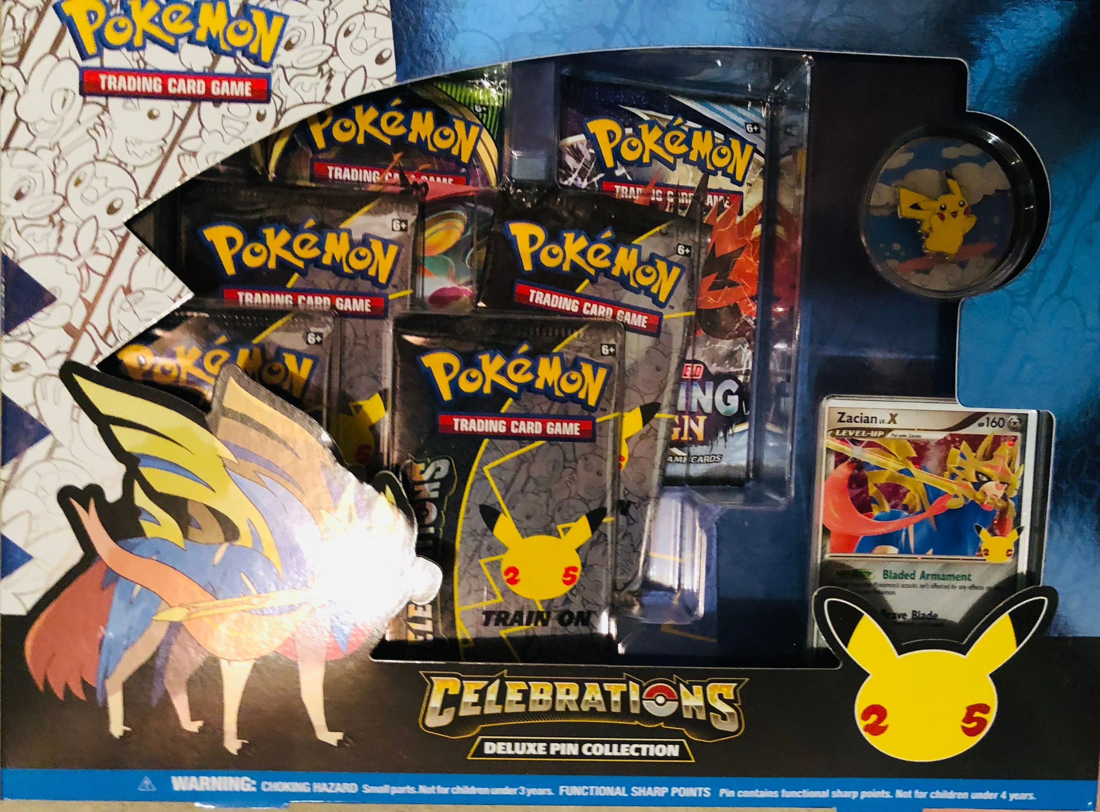 Product image for Pikachu Spinning Deluxe Pin Box