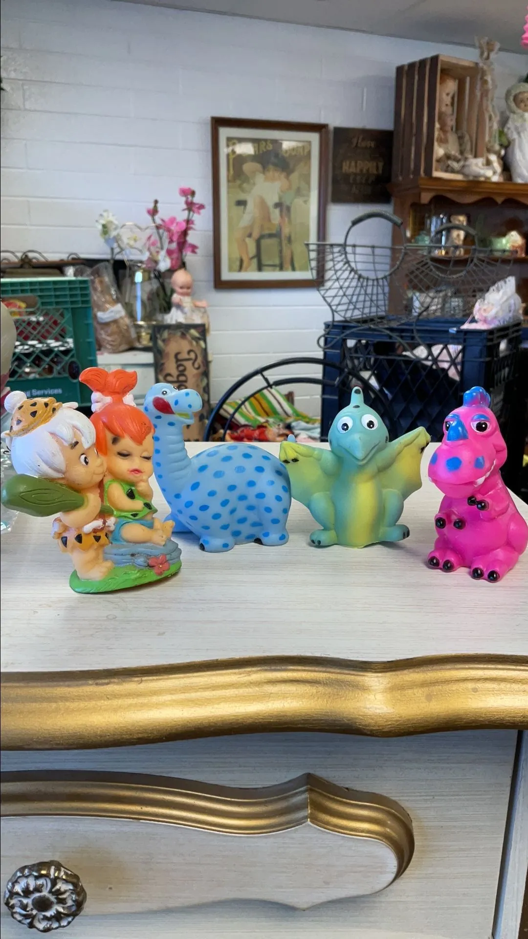 Product image for Vintage flinstones toys