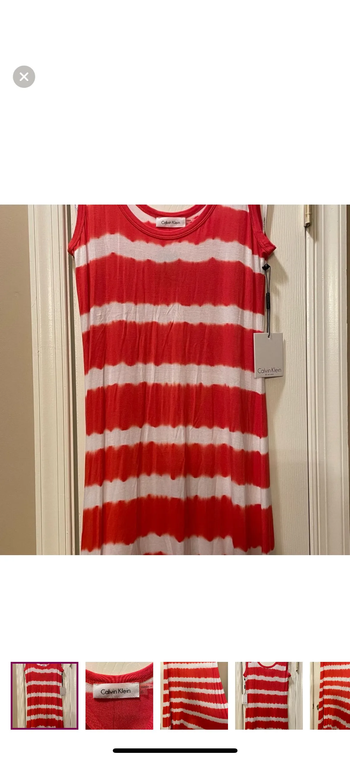 Product image for Calvin Klein Maxi Dress size 6
