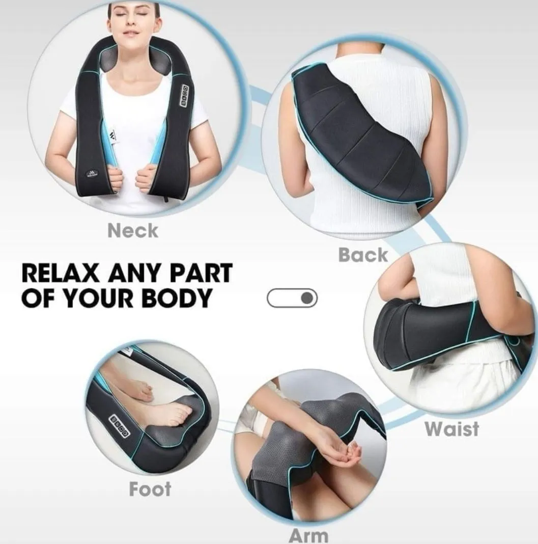 Product image for Naipo Shiatsu Heated 3D Massager