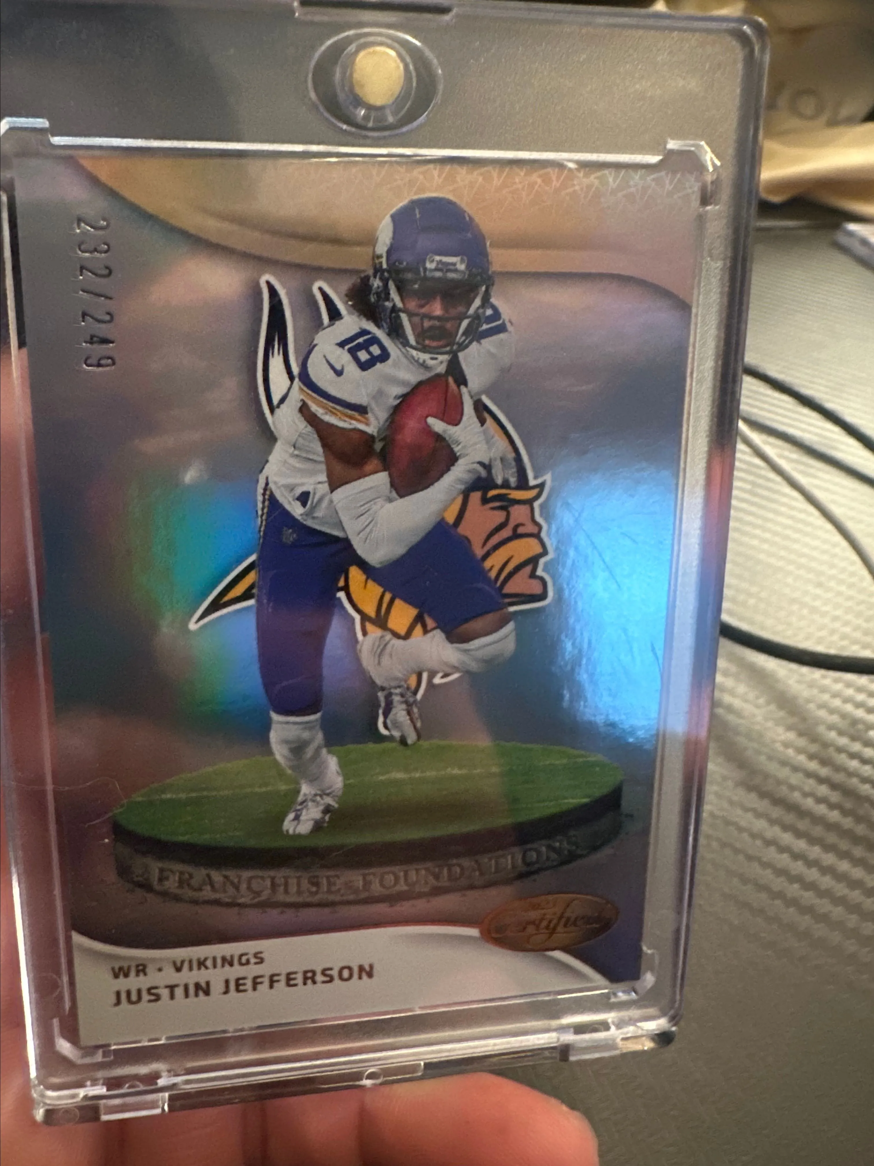 Product image for NUMBERED /249 JJETTAS CARD!
