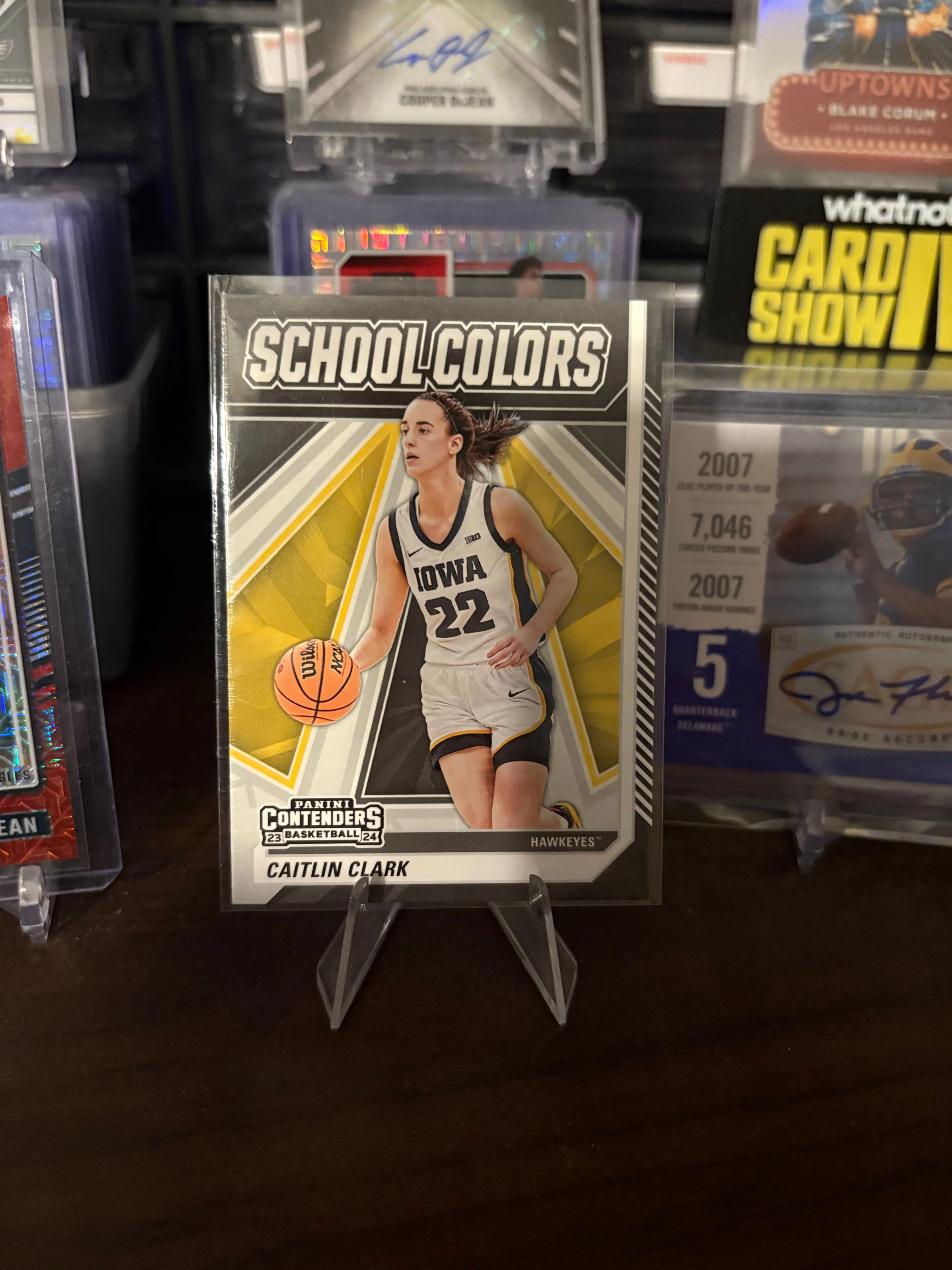Product image for Caitlin Clark 2024 RC Contenders School Colors