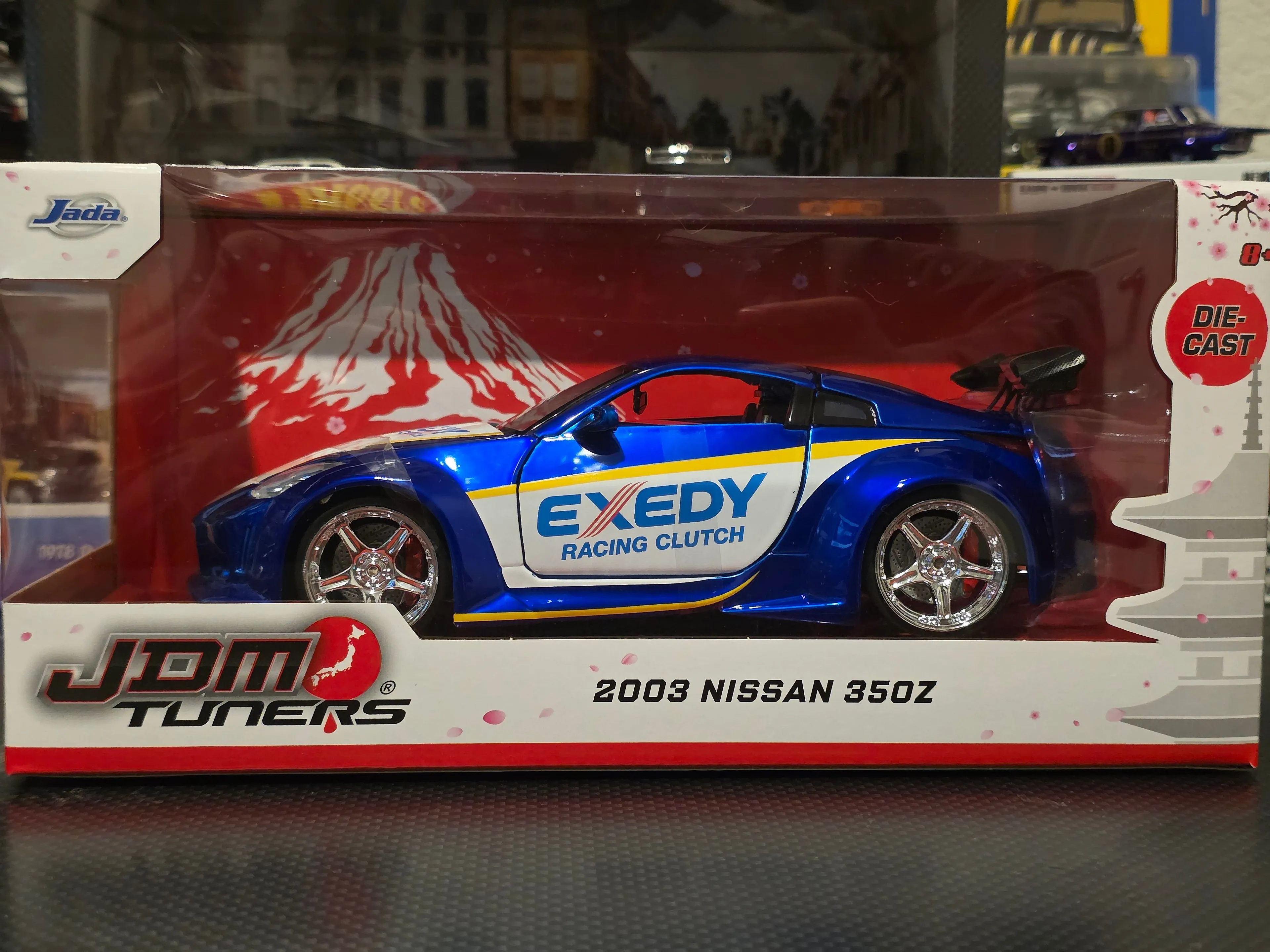 Product image for 2003 Nissan 350Z Exedy Racing Clutch - JDM Tuners - Jada 1:24 Blue