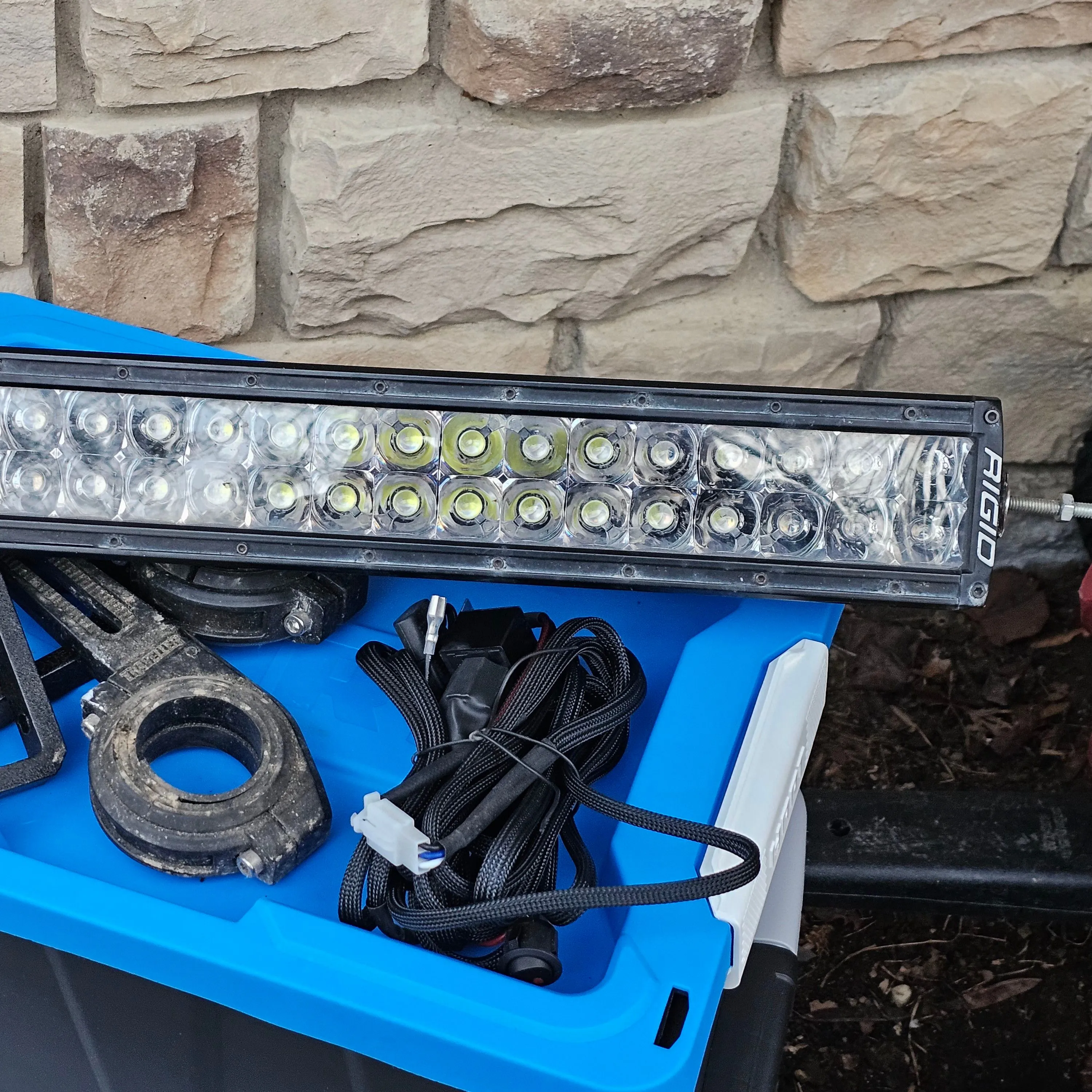 Product image for rigid e series light bar 20"
