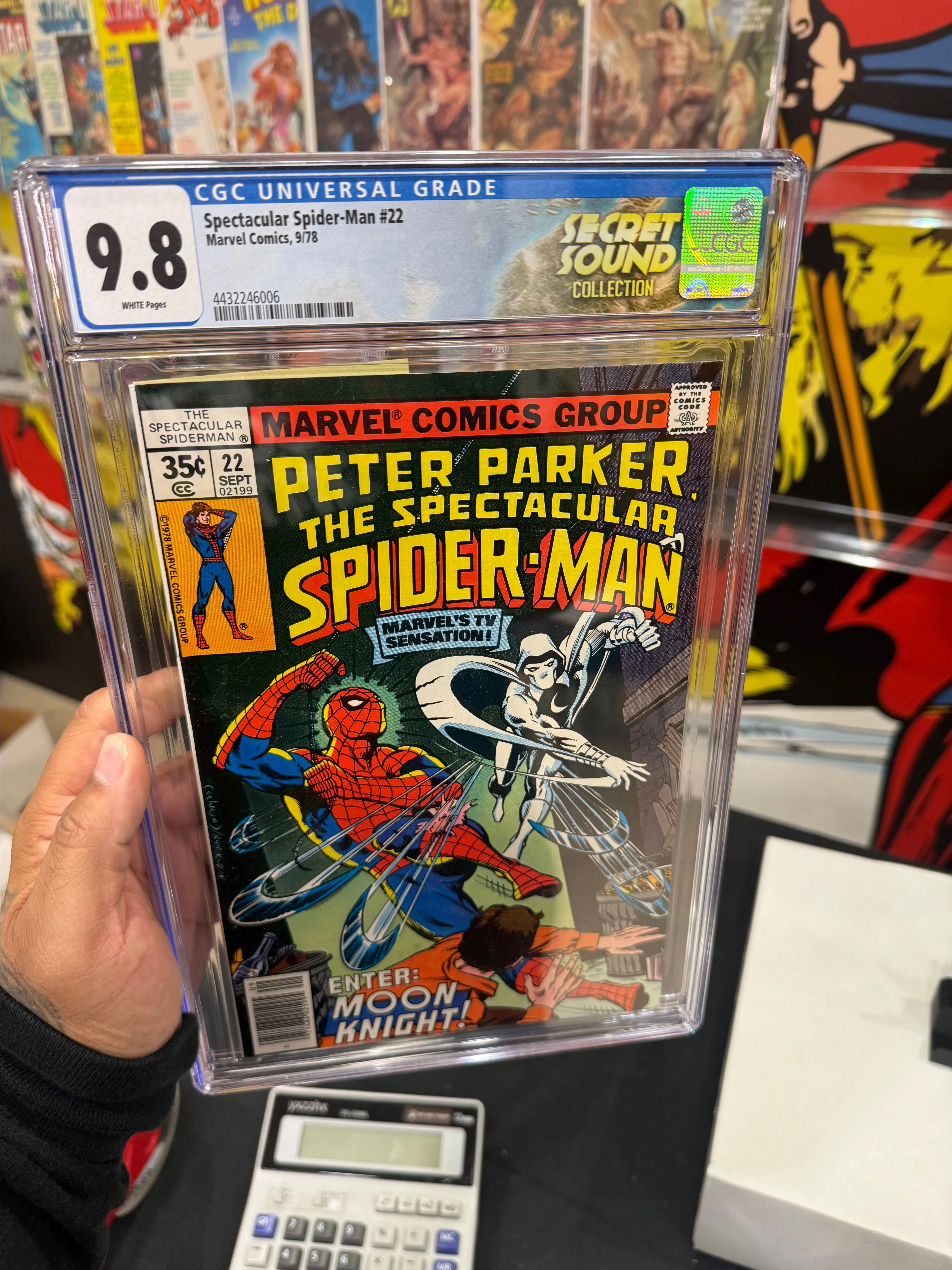 Product image for Spectacular Spider-Man #22 CGC 9.8