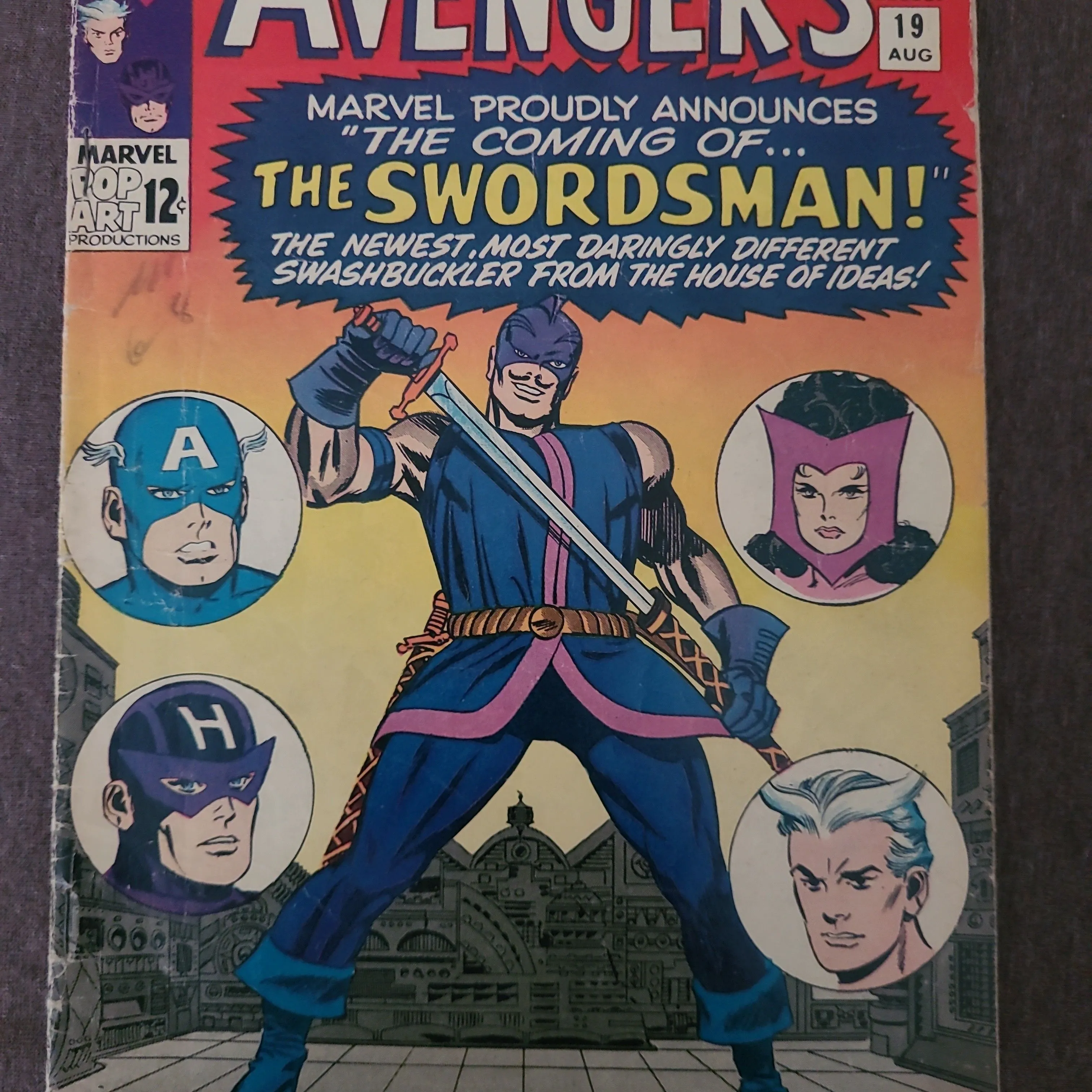 Product image for AVENGERS #19 1ST APP OF SWORDMAN