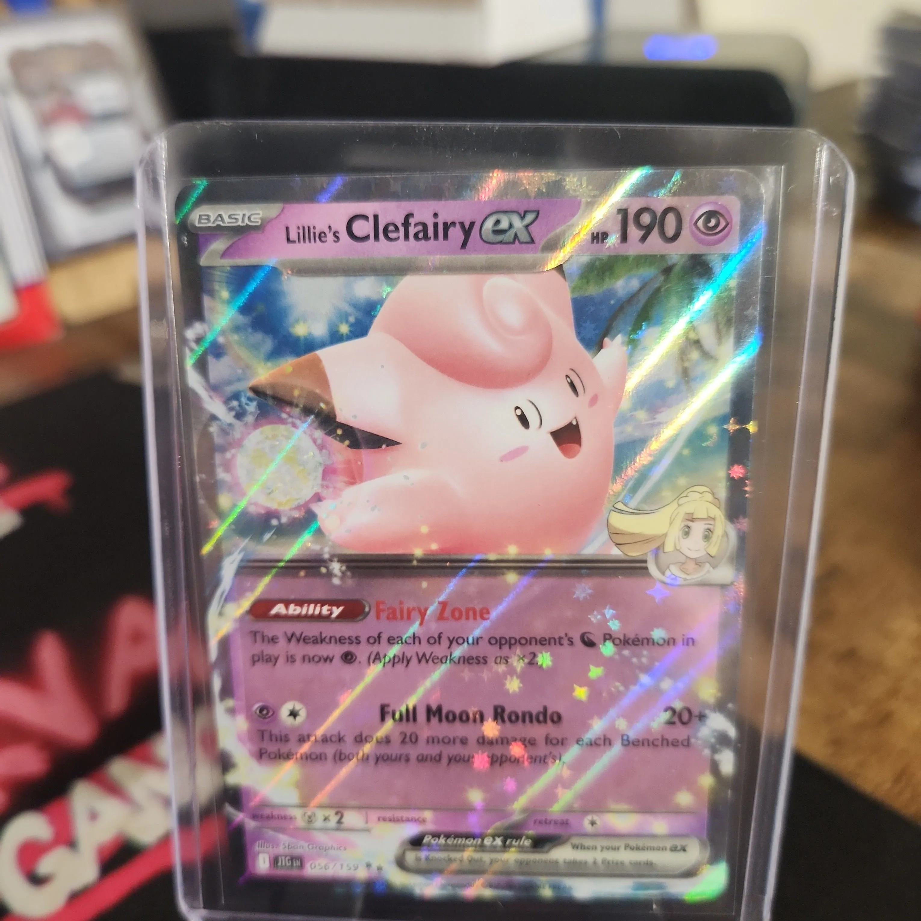 Lillie's Clefairy ex - 056/159 - SV09: Journey Together [] [Near Mint] | Ozzie Collectables