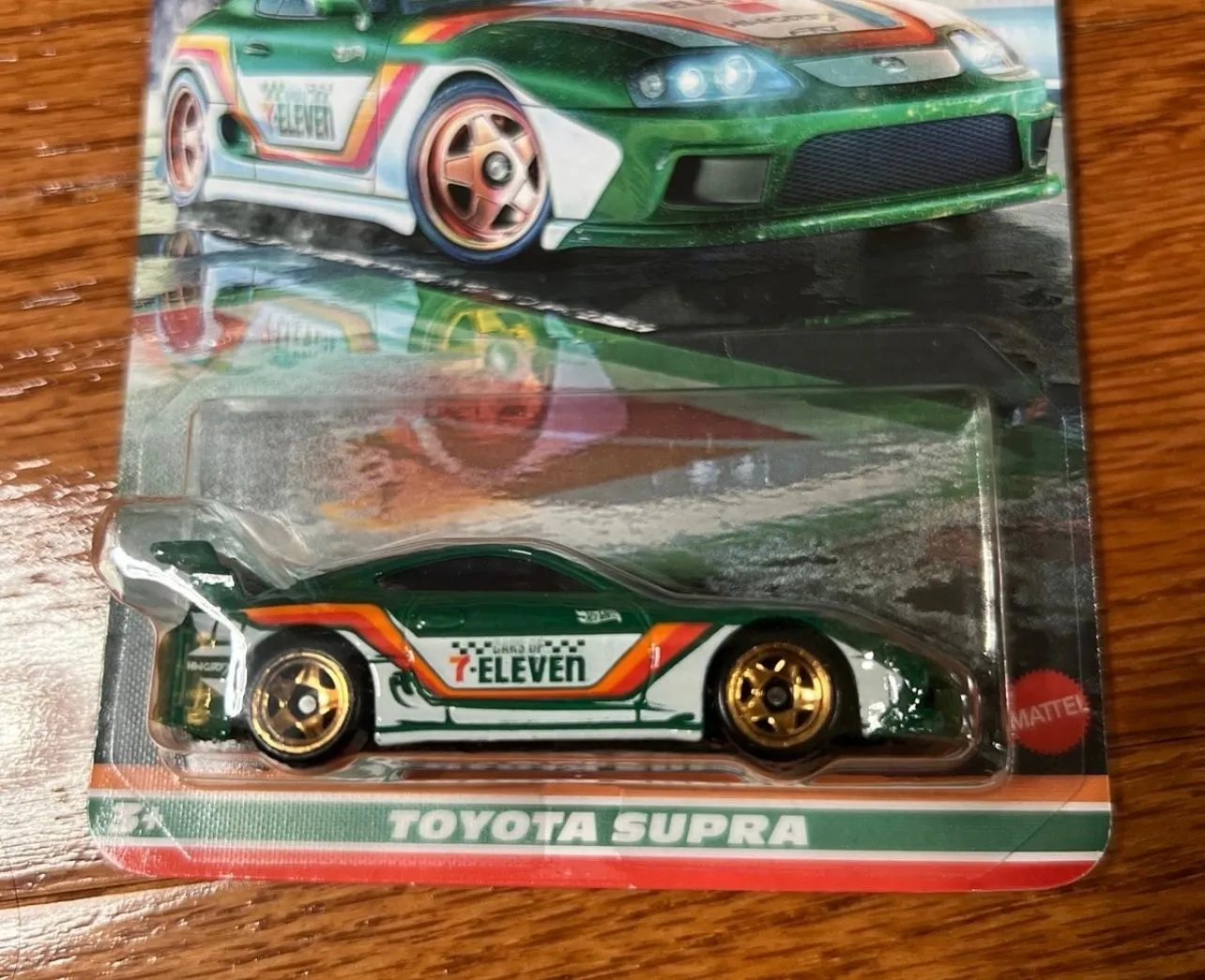 Product image for Hot Wheels Silver Series 7-Eleven Exclusive Toyota Supra