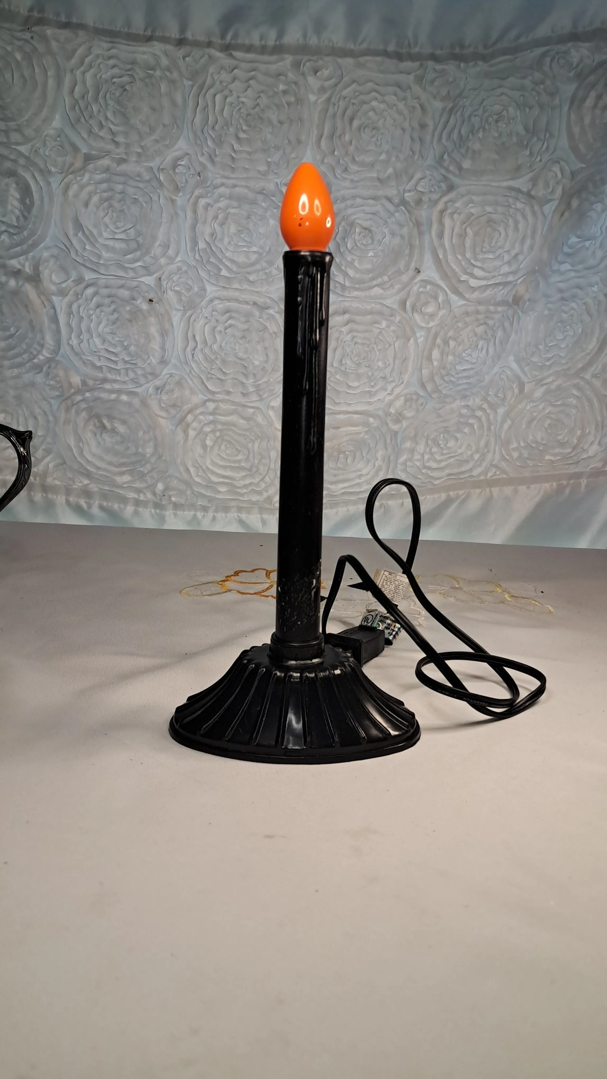 Product image for #28. Black Plastic Electric Candle