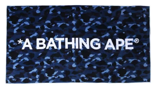 Product image for FSA06: Hypeware - Bape Color Camo Beach Towel Blue Camo