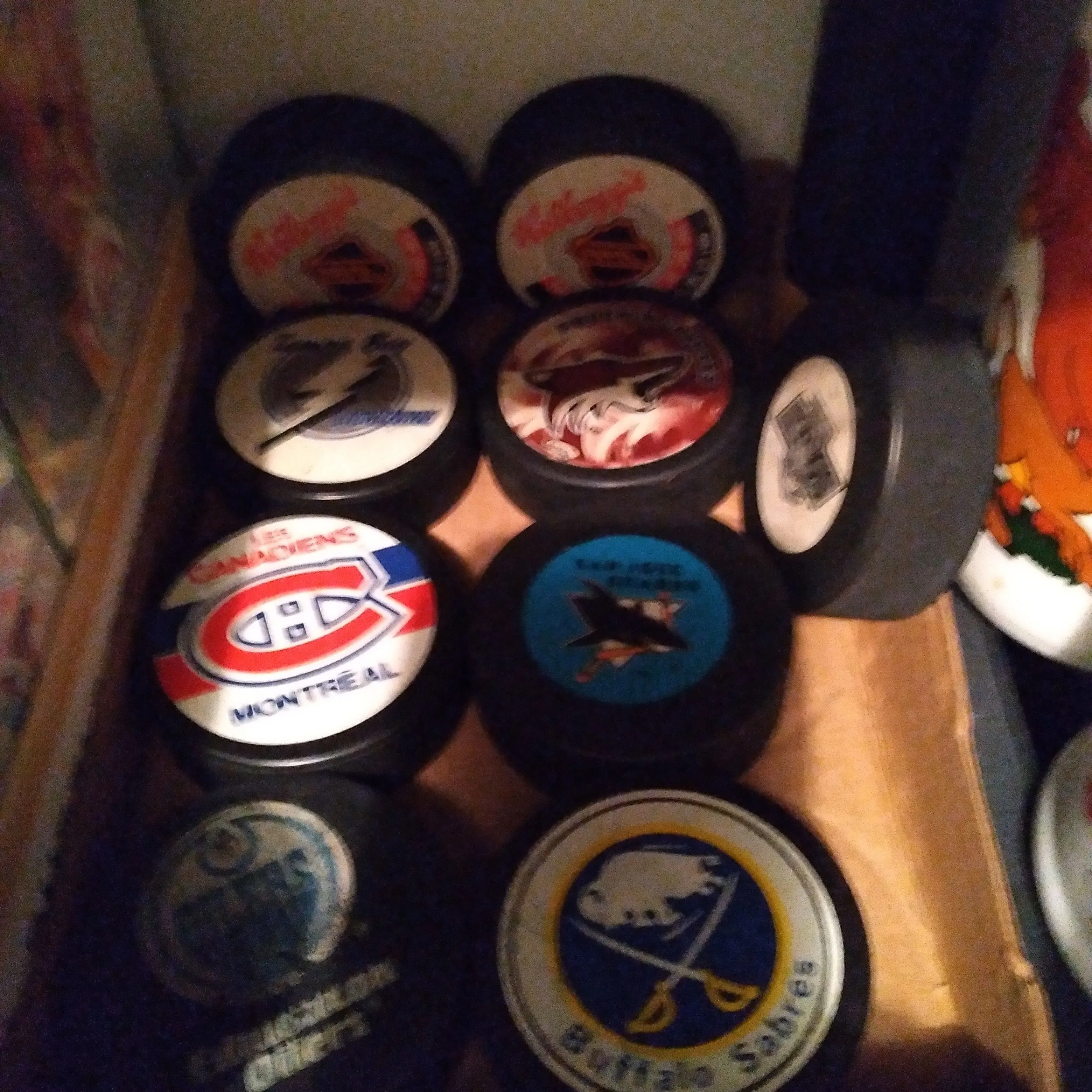 Product image for Hockey Pucks $2 Each your choice of one 