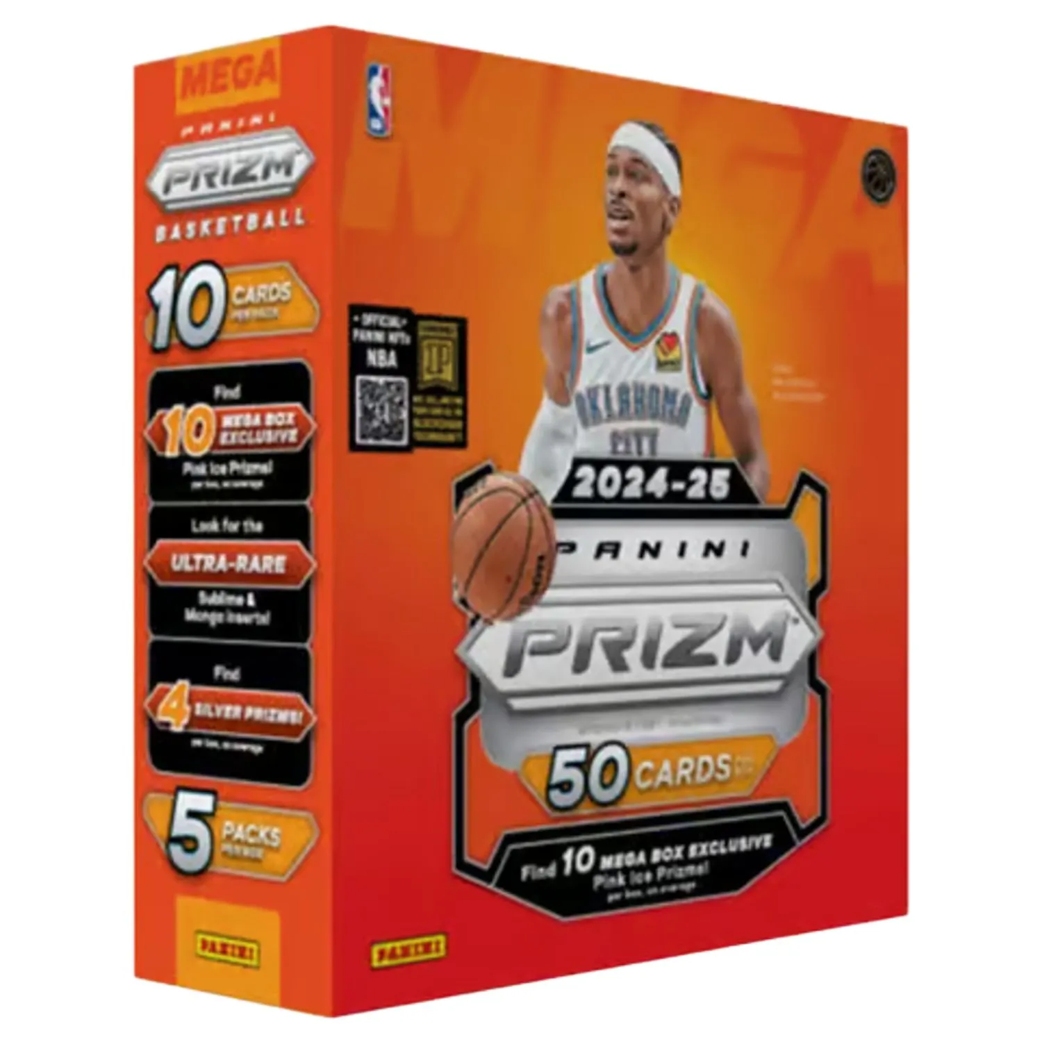 Product image for 2024/25 Panini Prizm Basketball Mega Box 