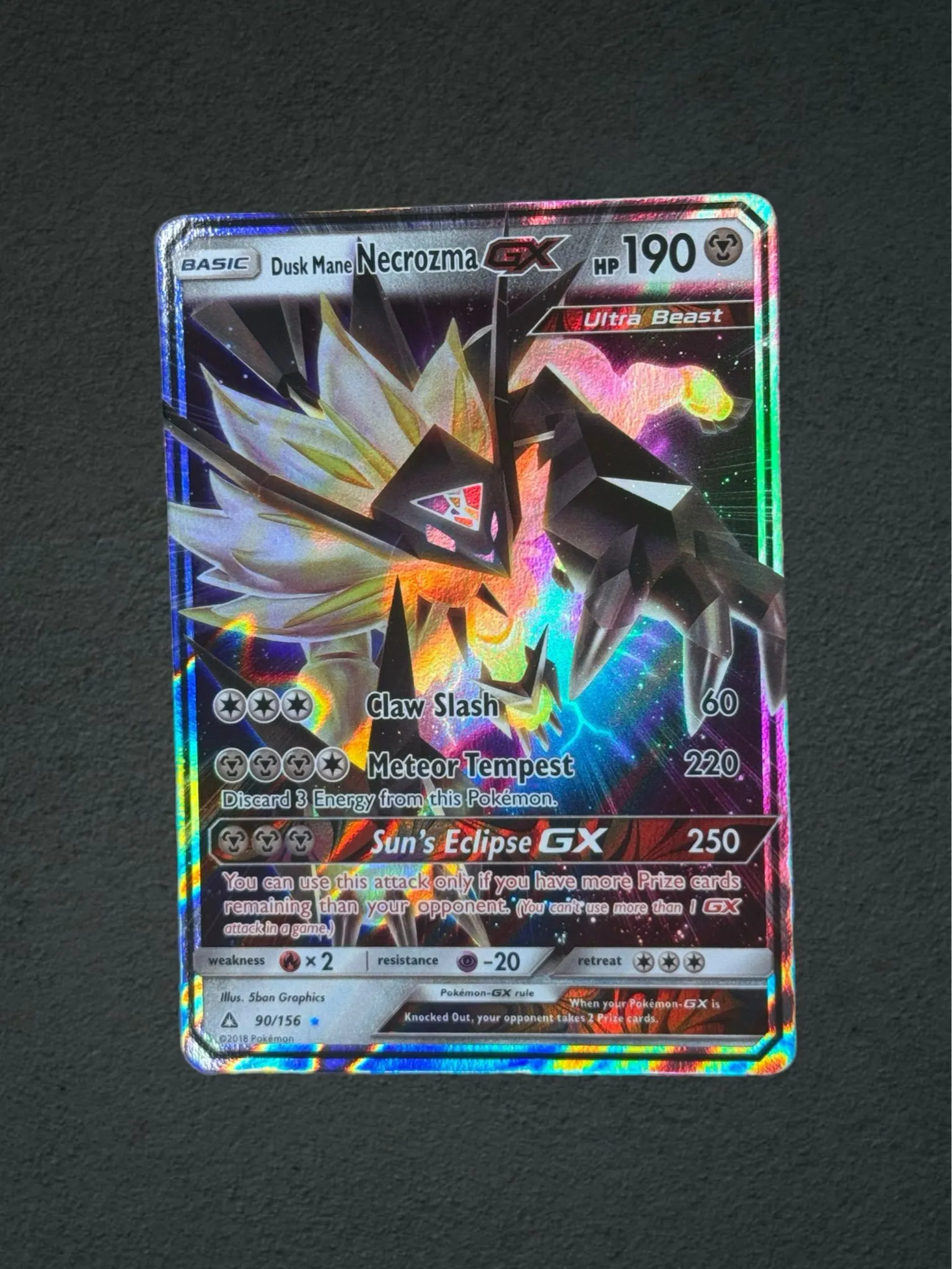 Dusk Mane Necrozma GX 90/156 - Pokemon Ultra Prism (2018)  Whatnot: Shop,  Sell, Connect