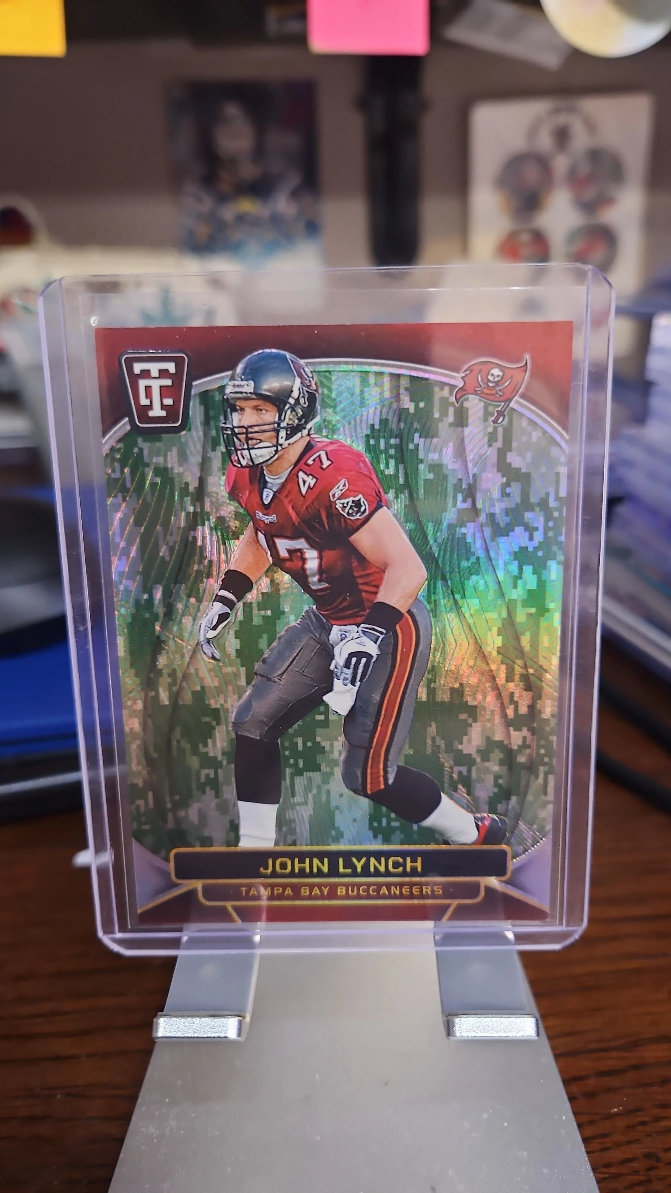 Product image for JOHN LYNCH #d 34/35... 2024 TOTALLY CERTIFIED PLATINUM CAMO BUCCANEERS 
