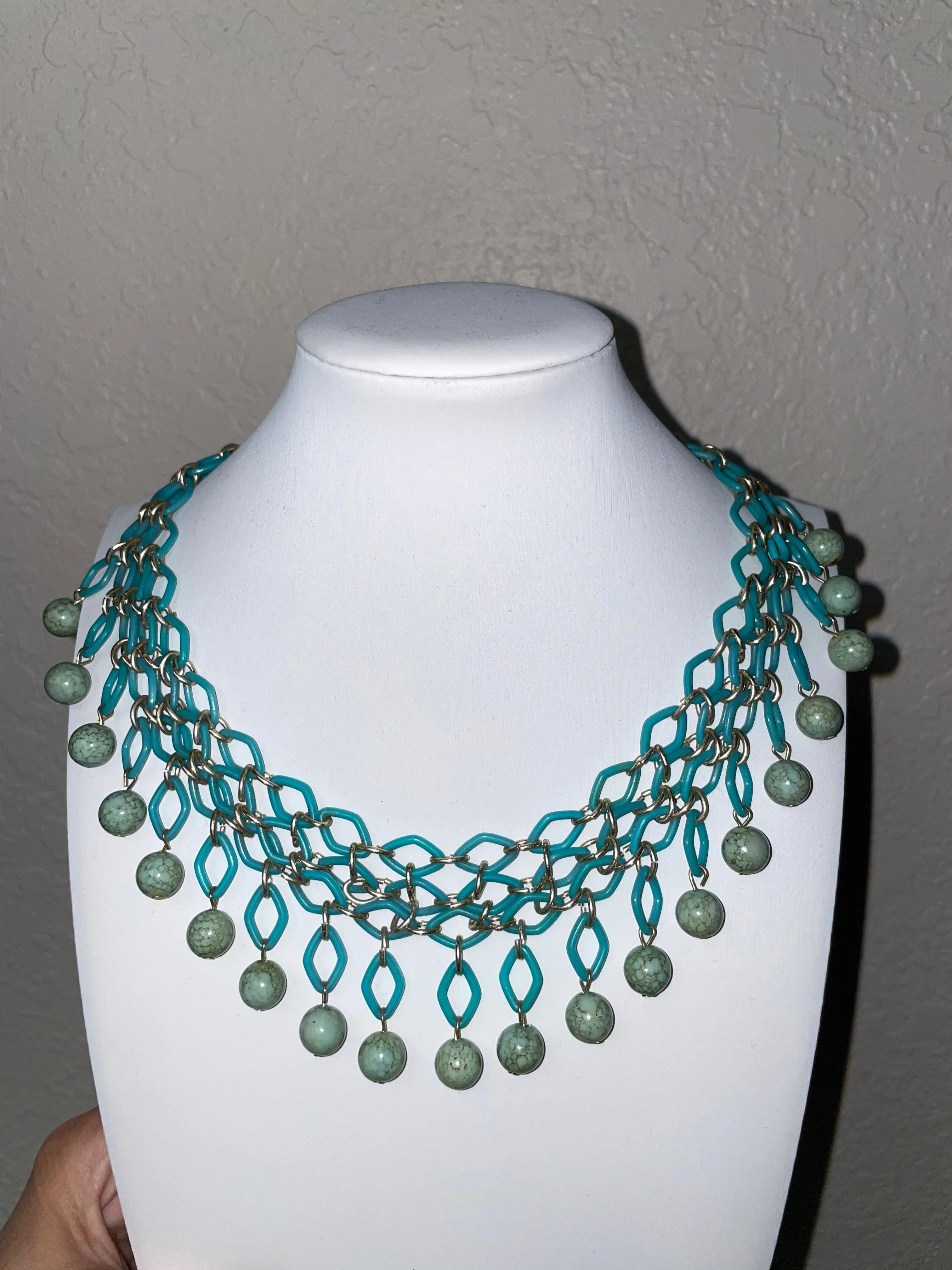 Product image for Vintage Plastic Hong Kong Necklace