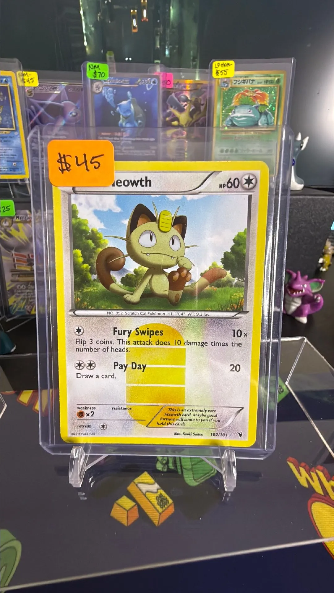 Product image for Meowth 102/101