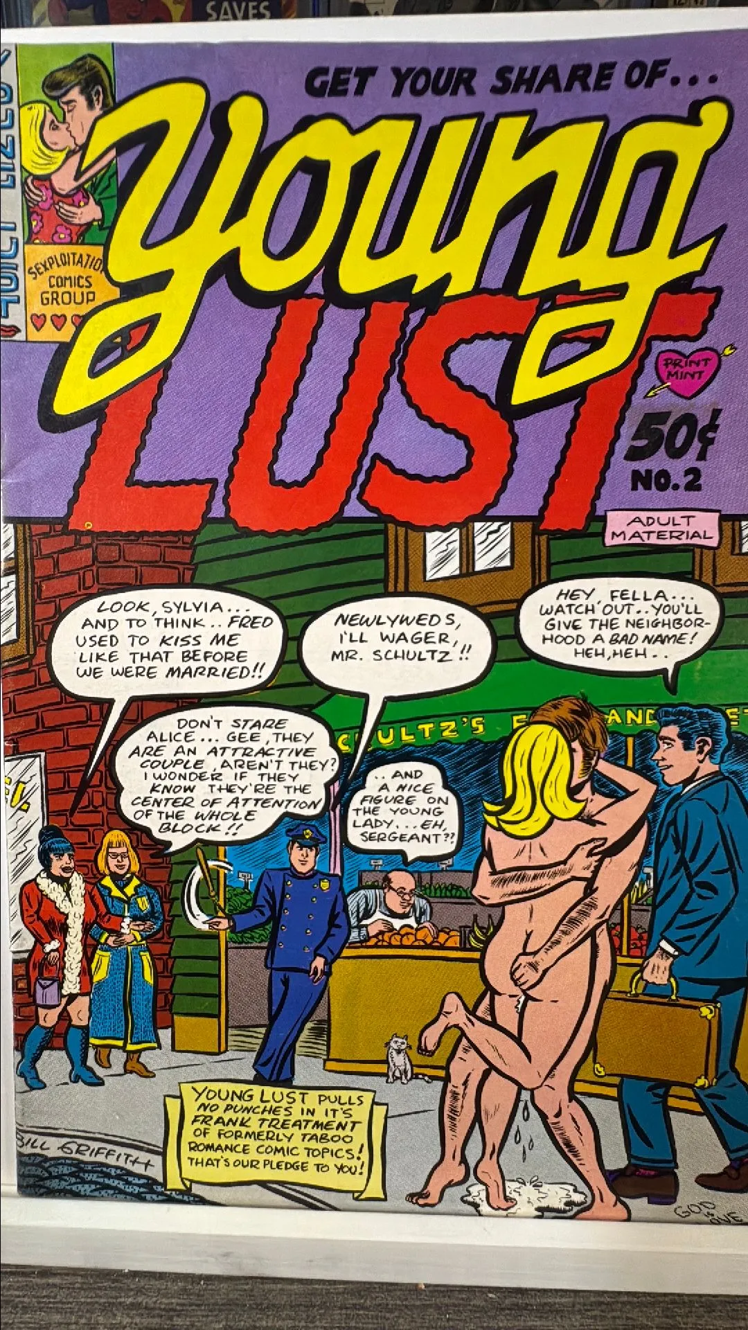 Product image for Young Lust #2 1971 VF First Print
