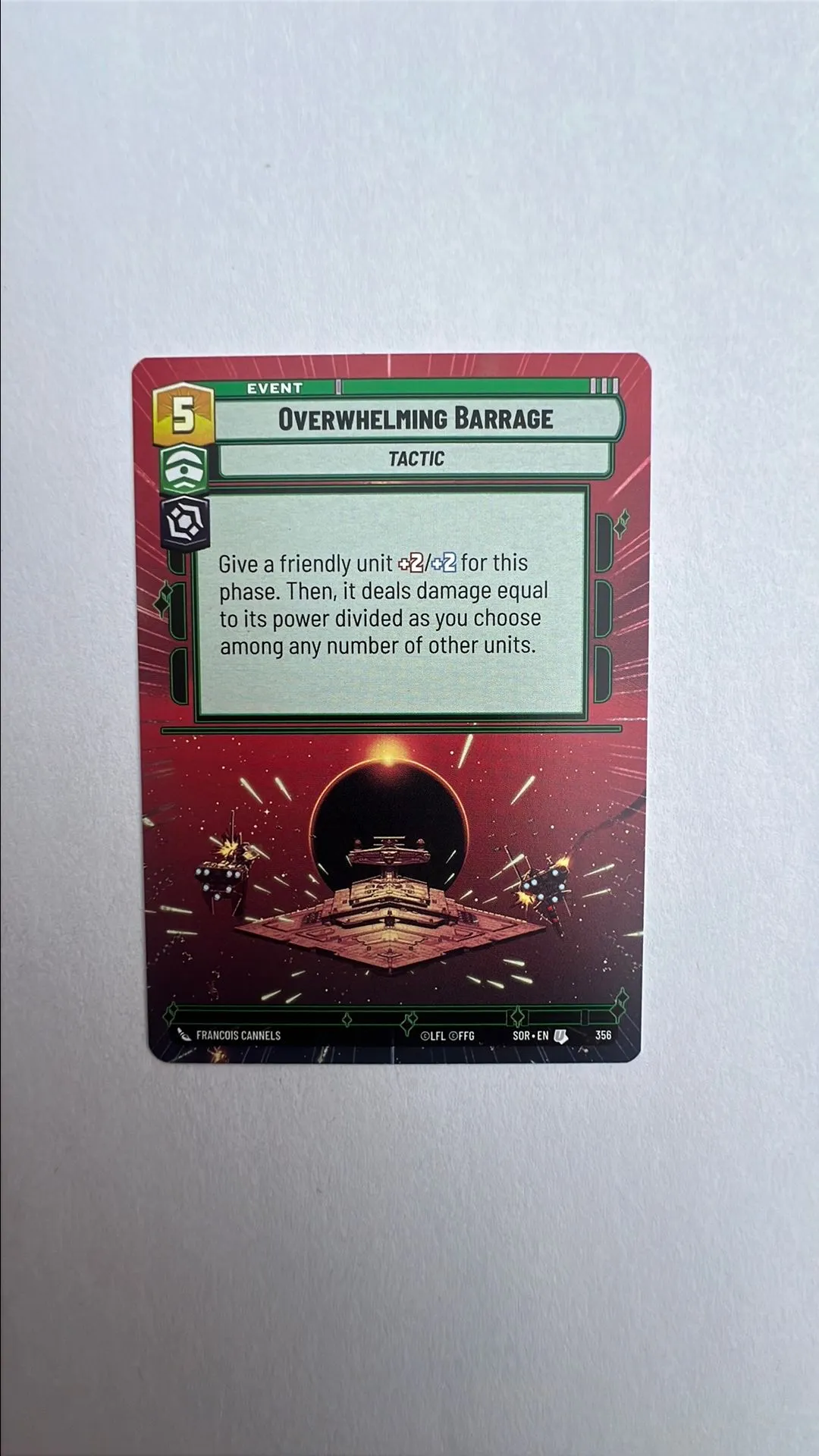 Product image for Overwhelming Barrage