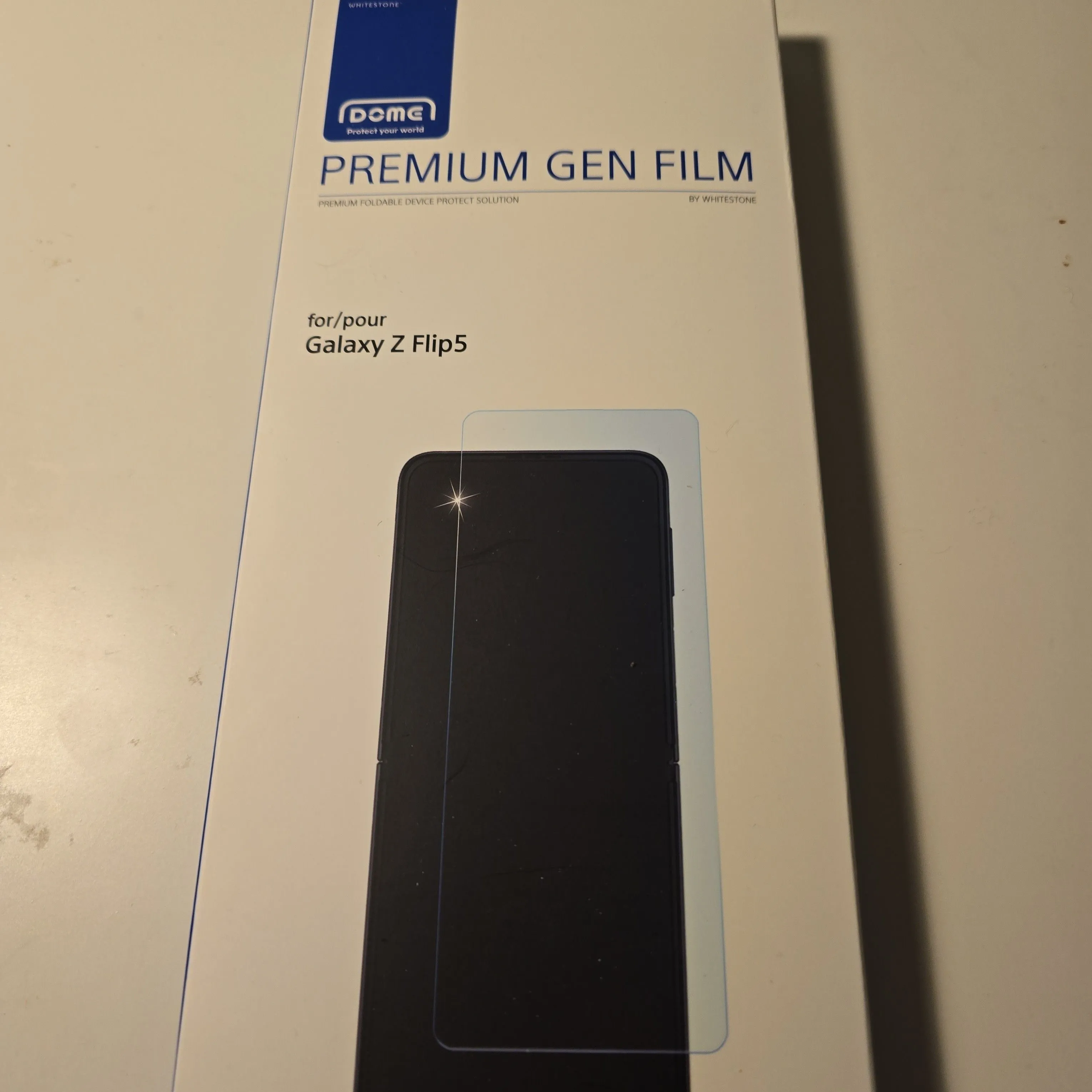 Product image for Whitestone Film Screen Protector For Z Flip 5