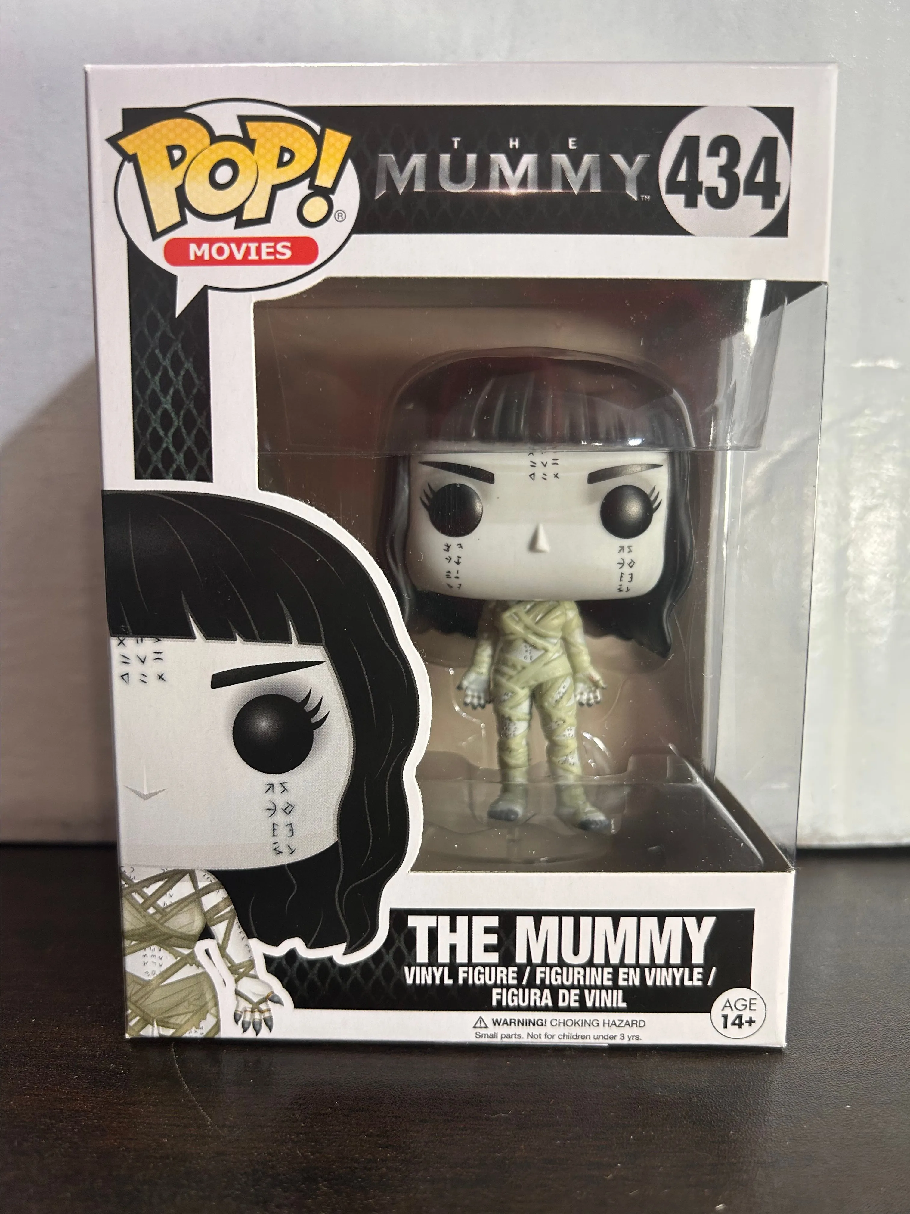 Product image for The Mummy Movies Vaulted Funko Pop 434 With Protector