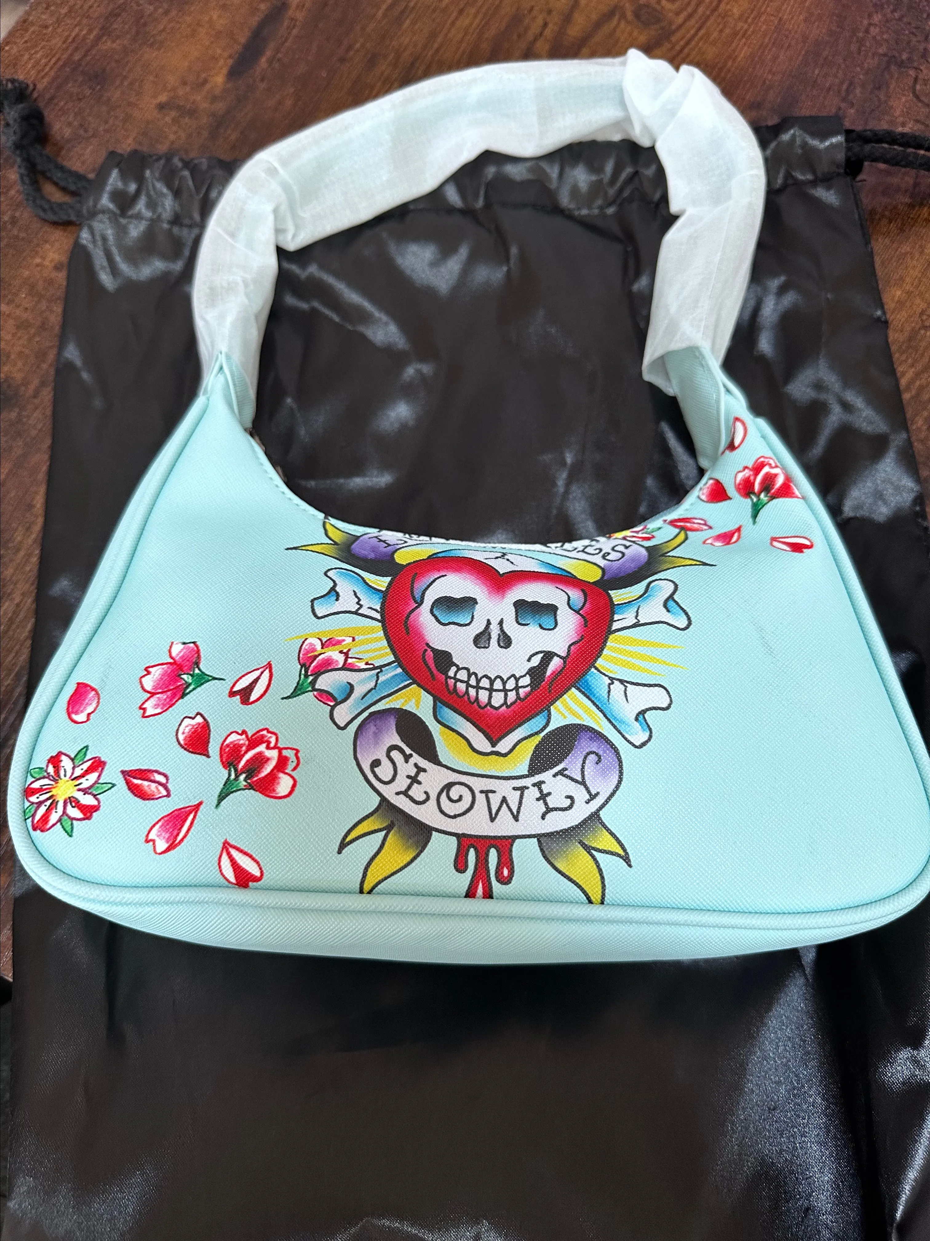 Product image for Ed Hardy x Siberia hills shoulder bag NWT