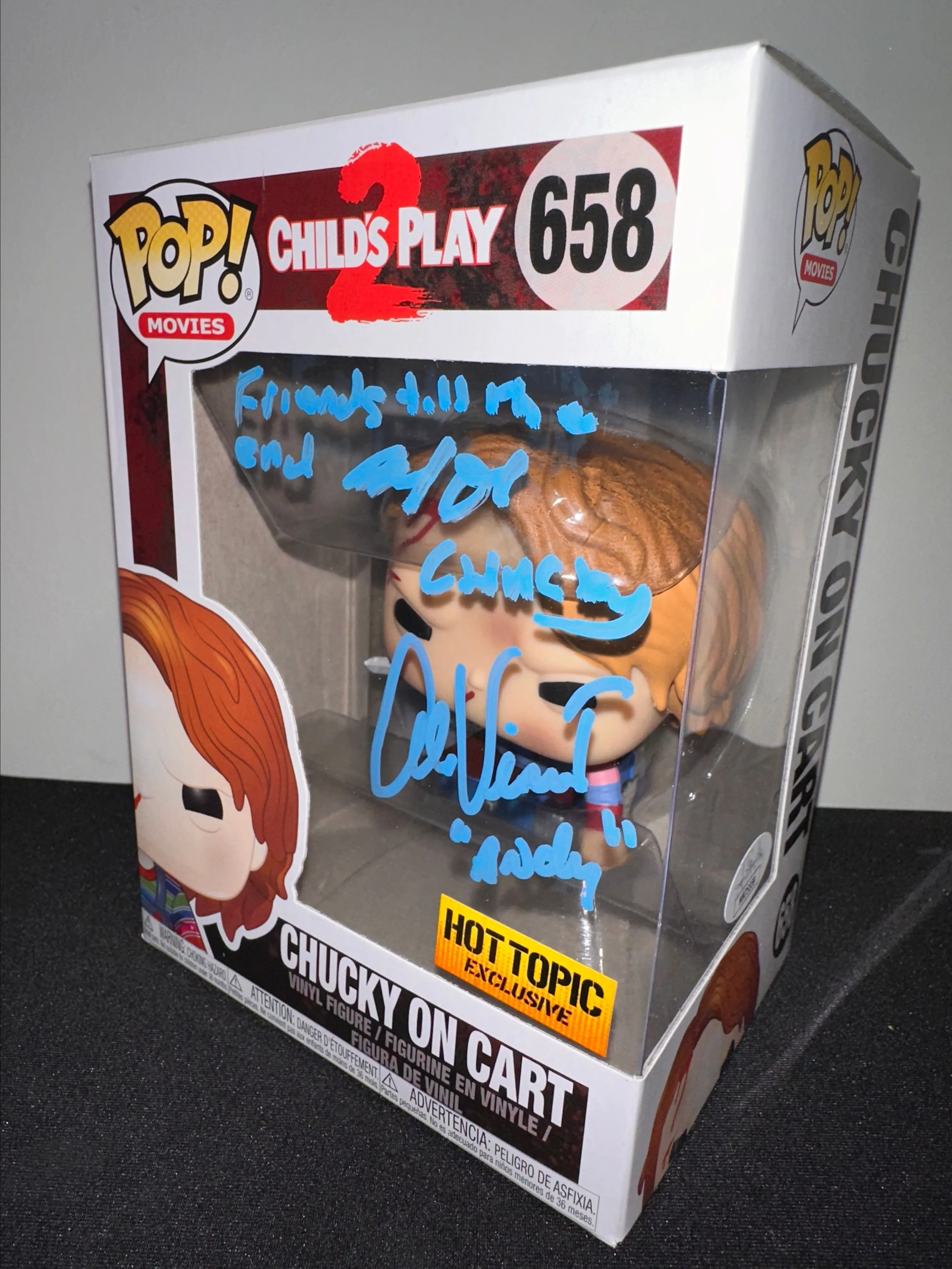 Product image for Funko Pop! Child's Play Chucky Signed
