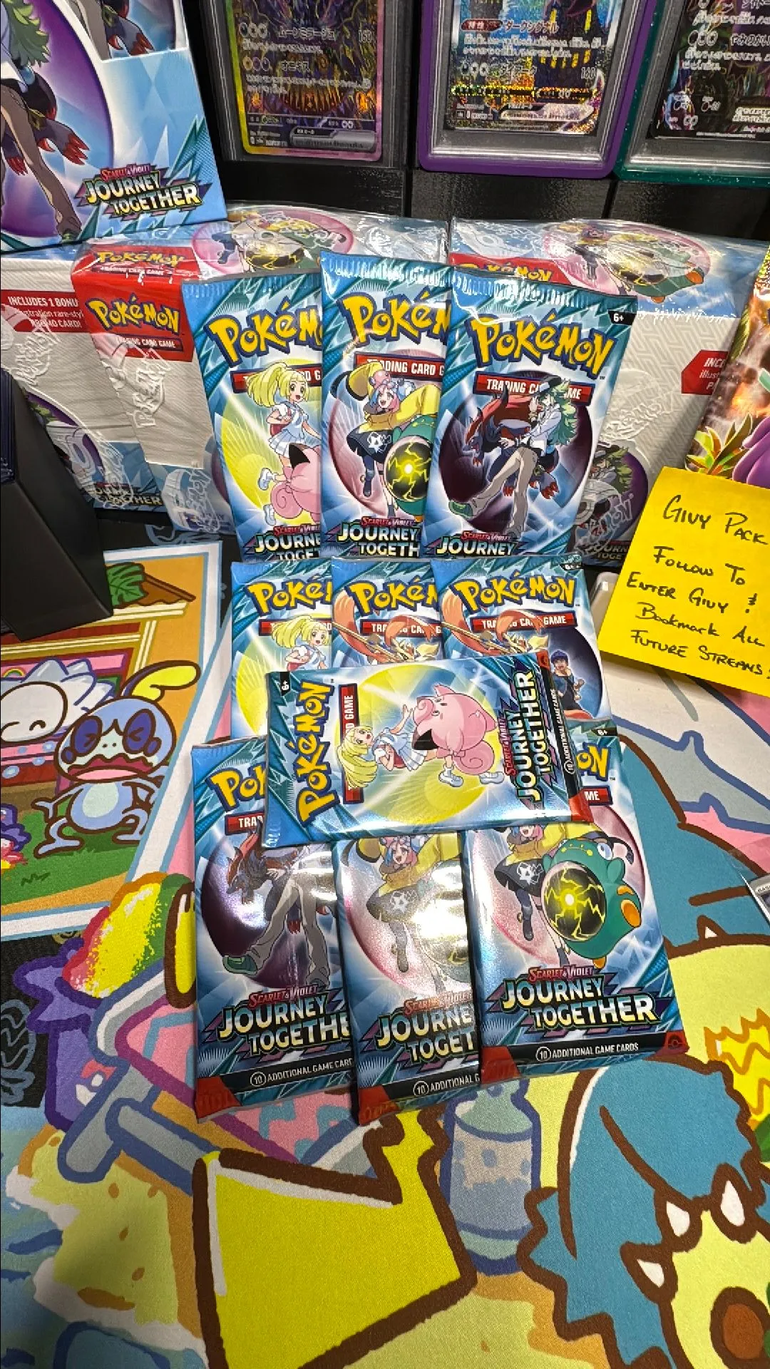 Product image for .1 (x10) Journey Together Booster Pack Bundle