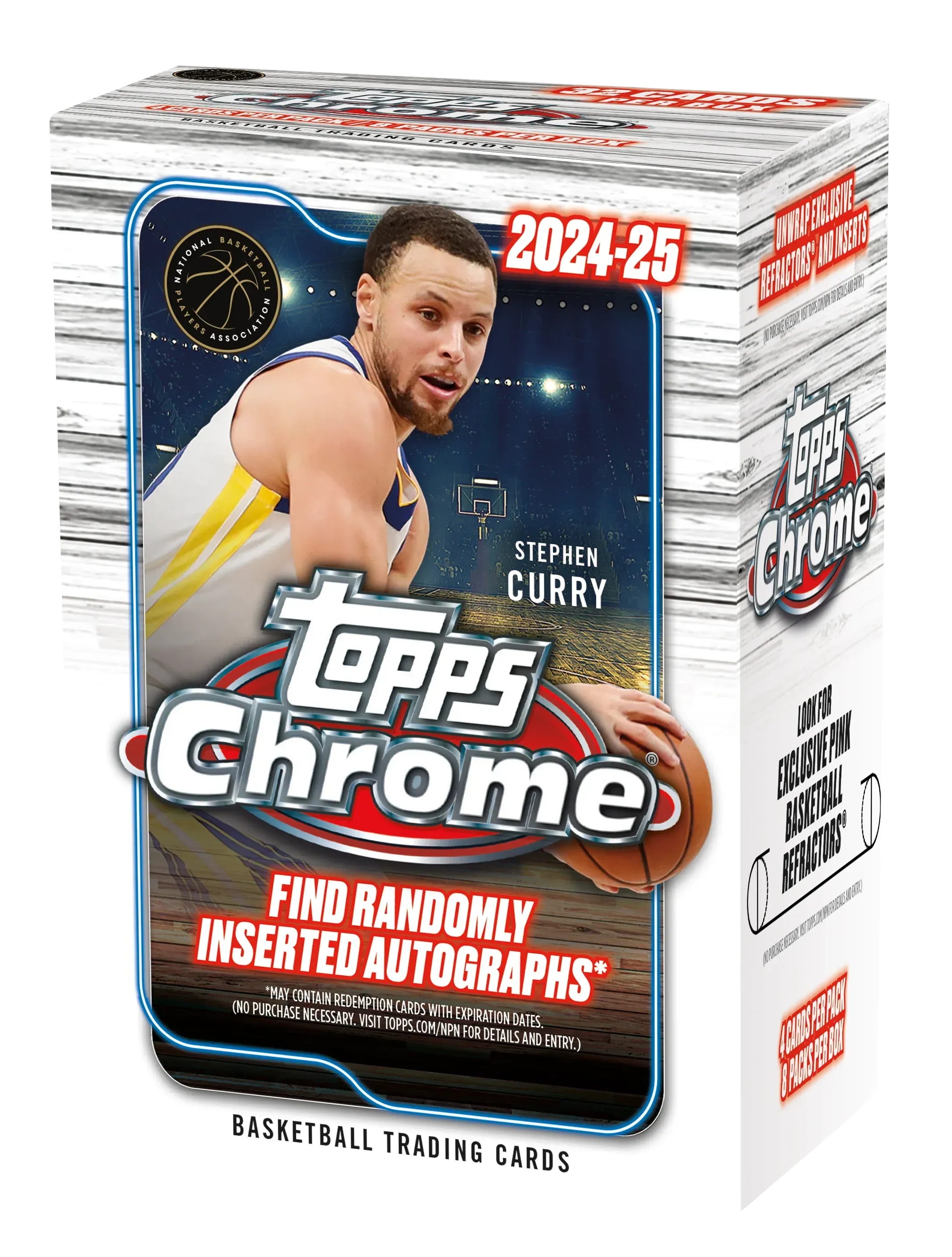 Product image for 2024-25 Topps Chrome Basketball Blaster Box