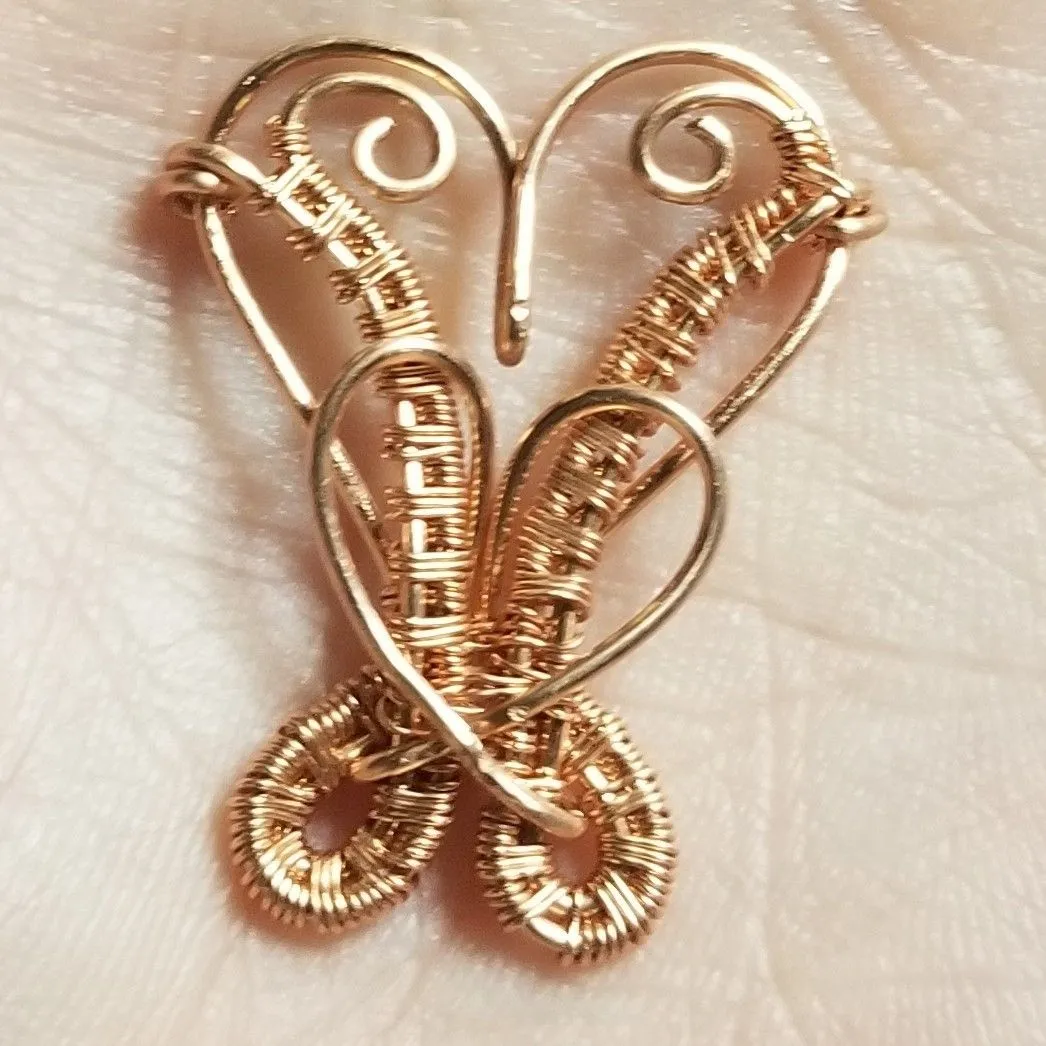 Product image for Copper wrapped into a heart!
