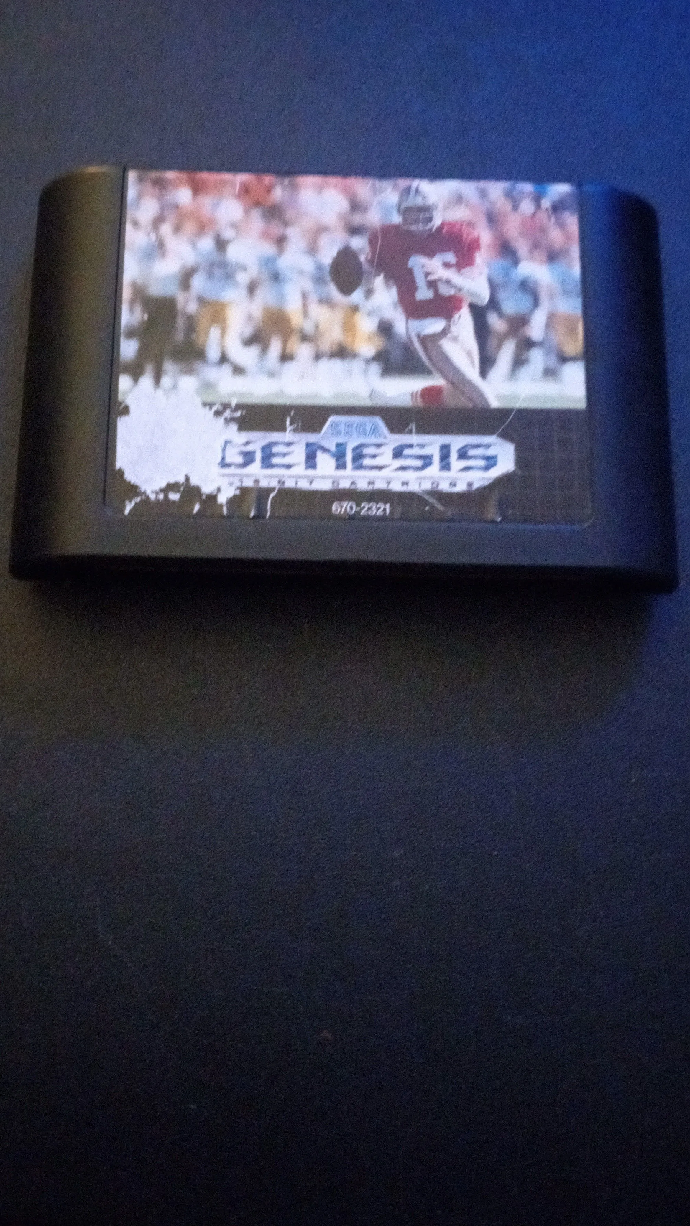 Product image for sports talk football Joe Montana sega 