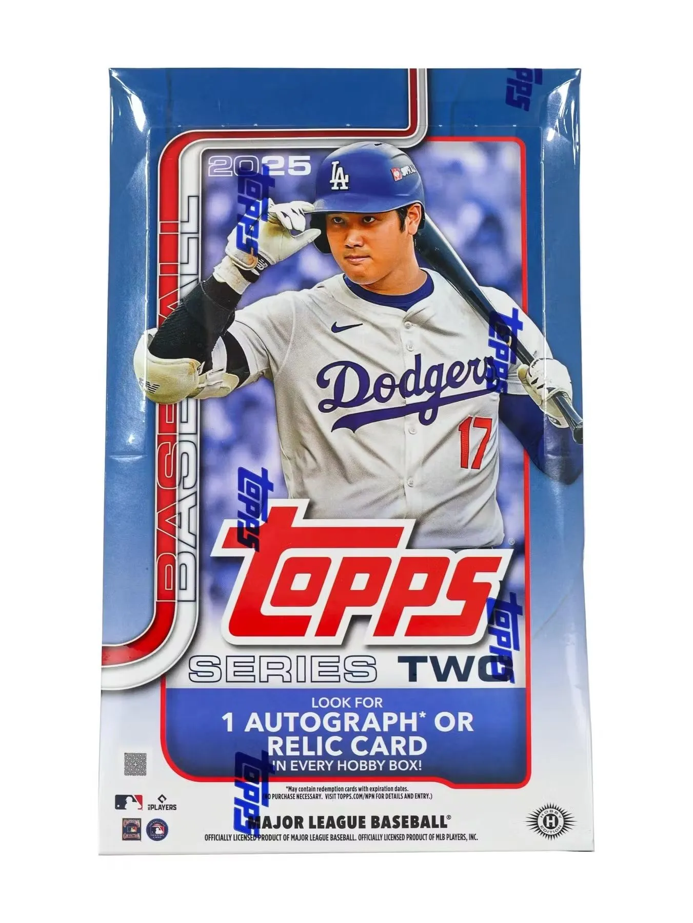 Product image for 2025 Topps Series 2 MLB Baseball Hobby Box - 1 Box