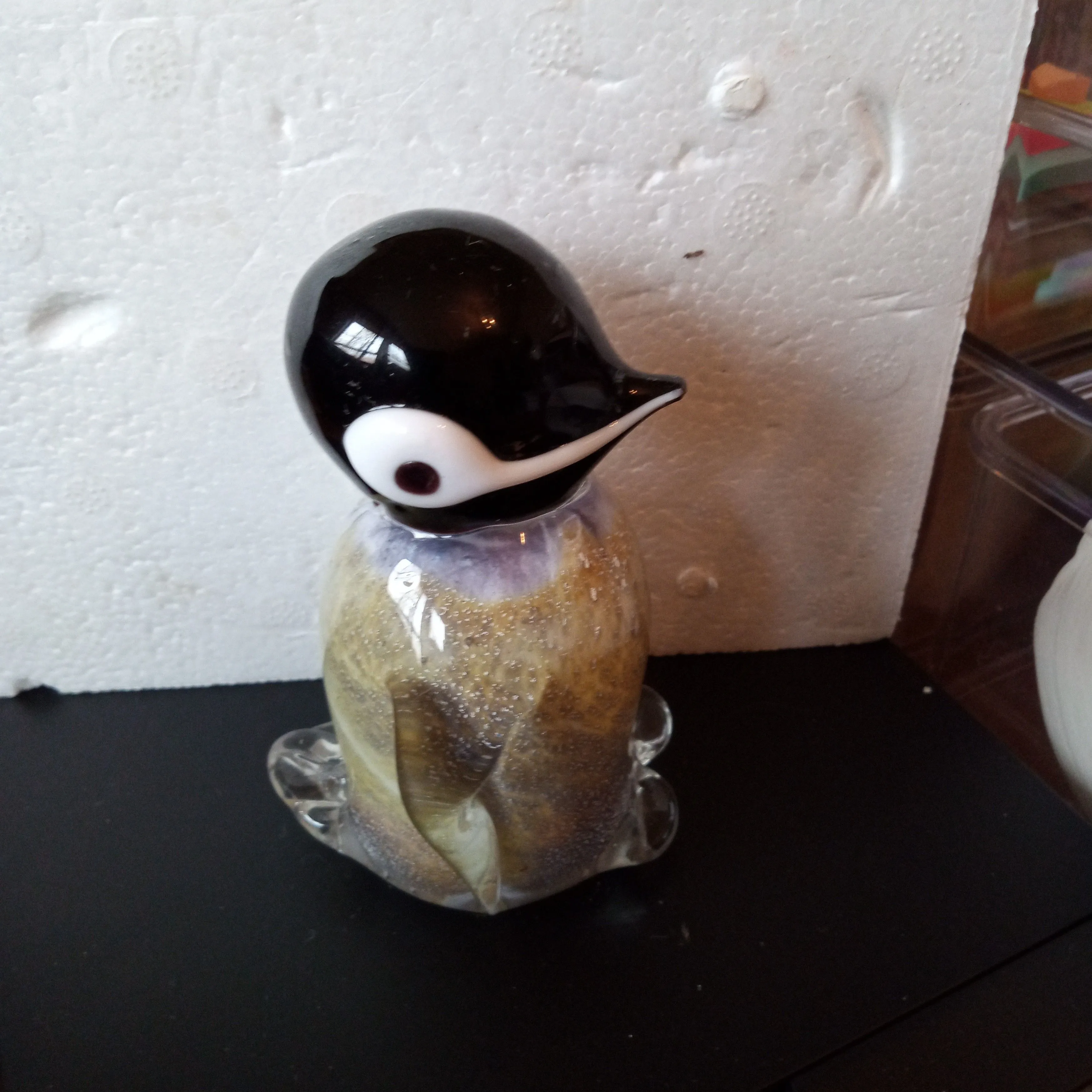 Product image for Blown Glass Penguin