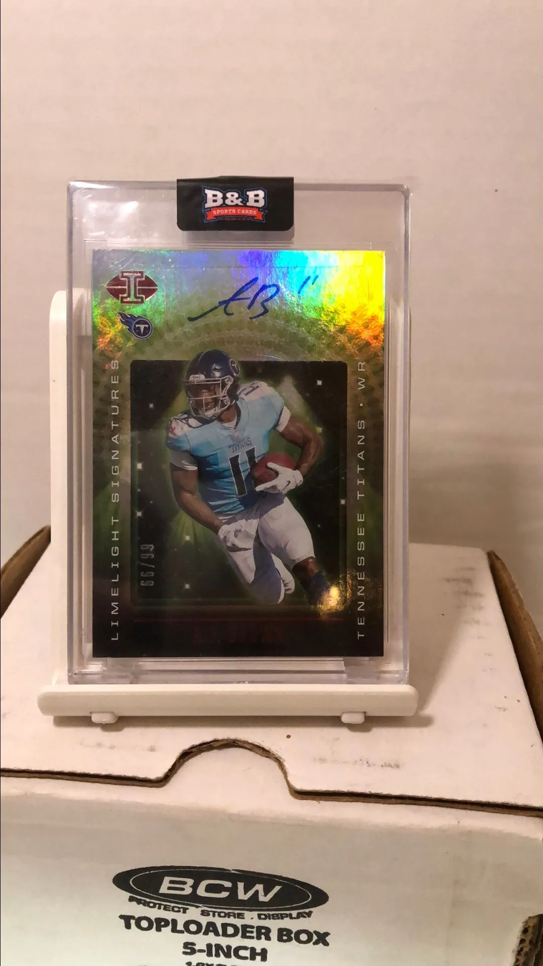 Product image for AJ Brown 2021 Illusions Limelight Signatures Auto /99