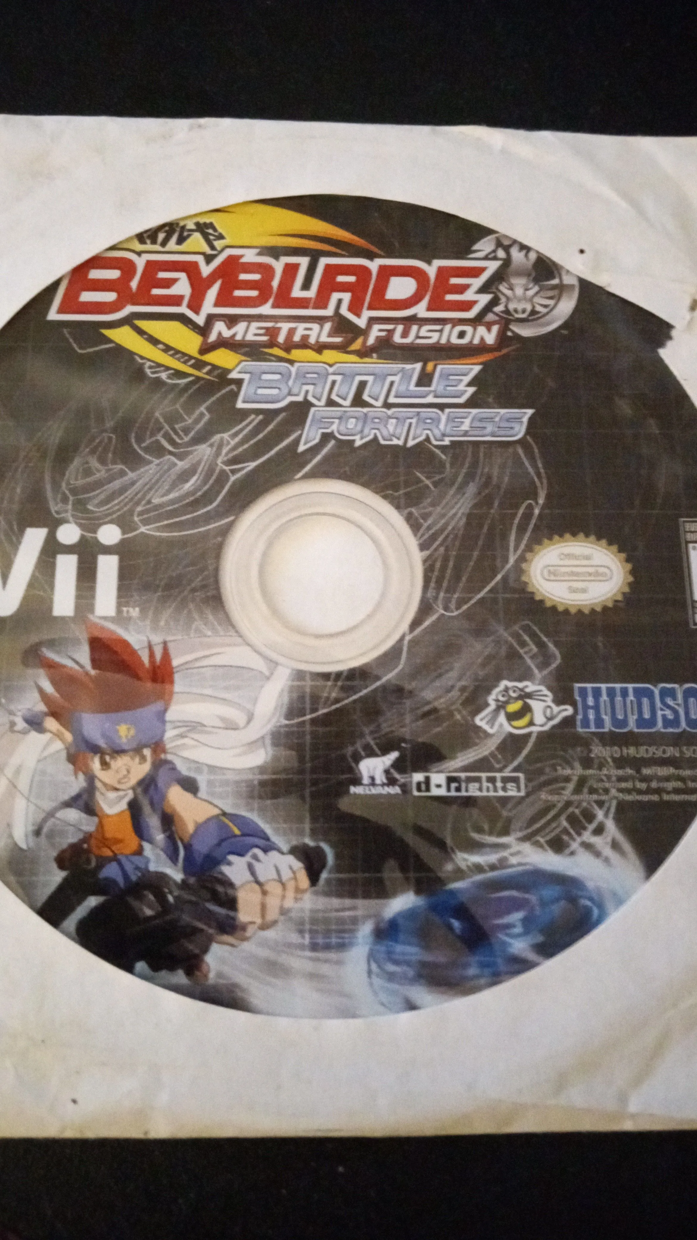 Product image for Beyblade Metal Fusion Battle Fortress Wii