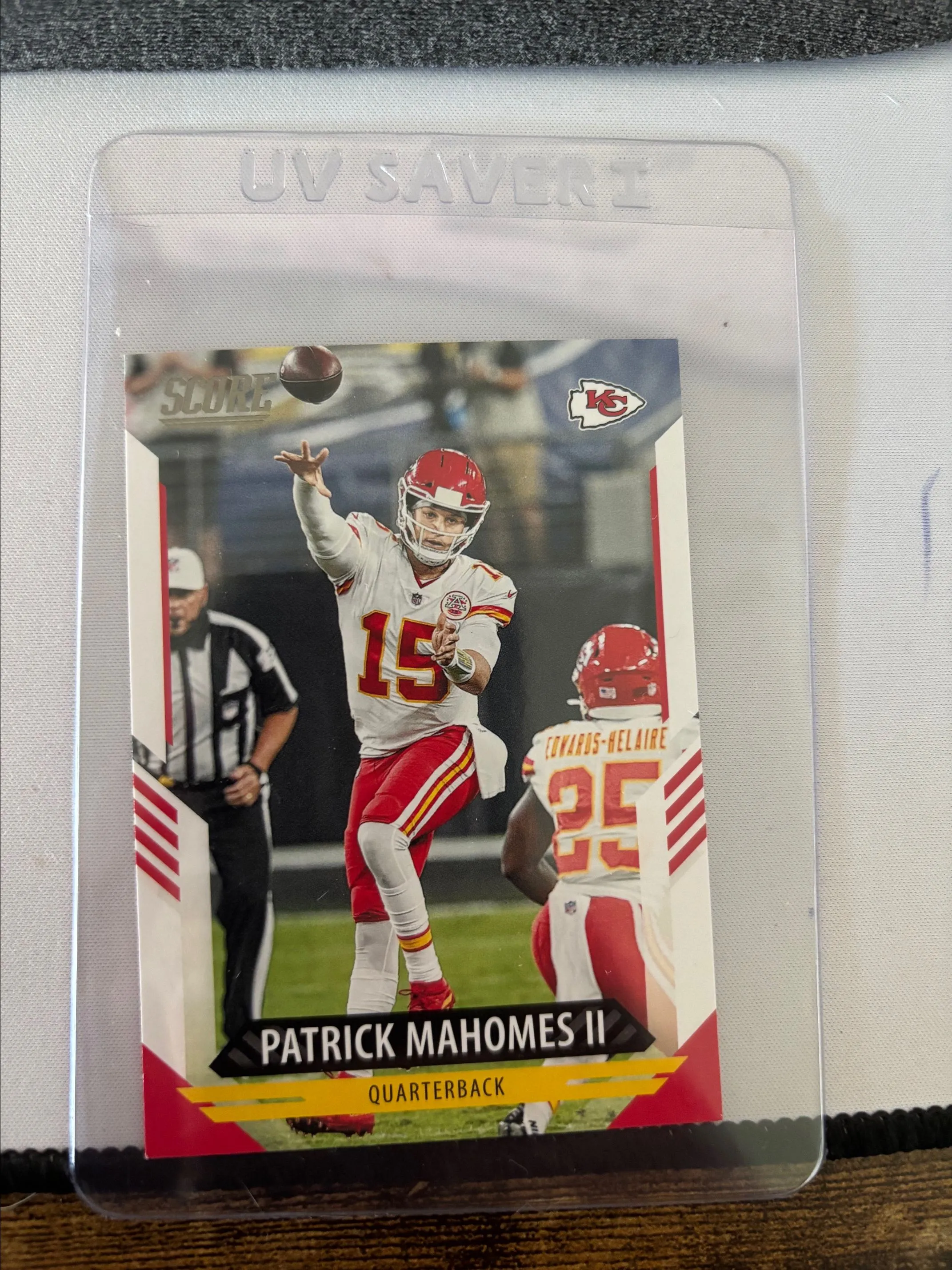 Product image for Patrick Mahomes 2021 Panini Score #1 – Great Condition!