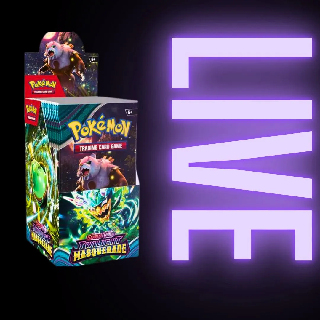 Product image for Pokémon Twilight Masquerade Half Booster Box
