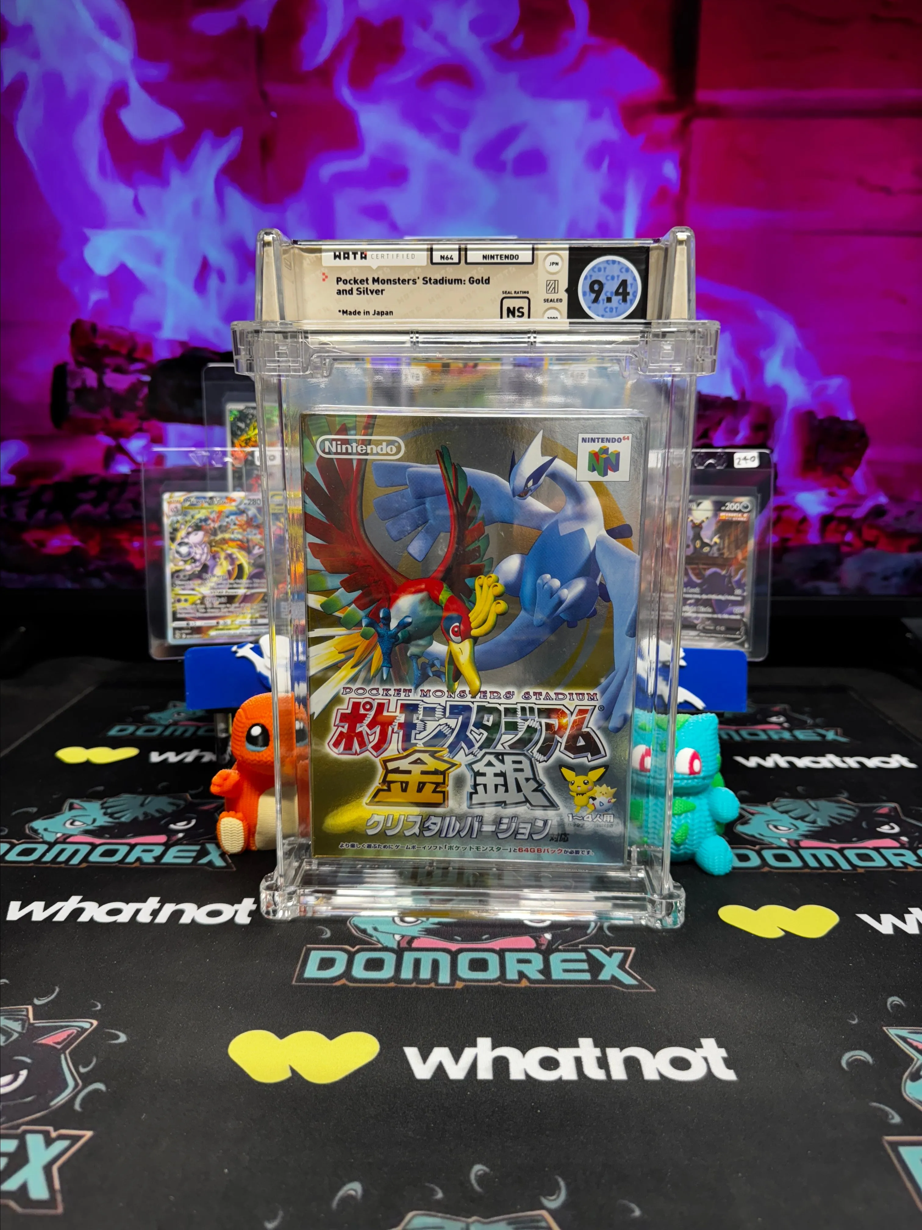 Product image for 2000 JPN Pokémon Stadium: Gold & Silver- WATA 9.4