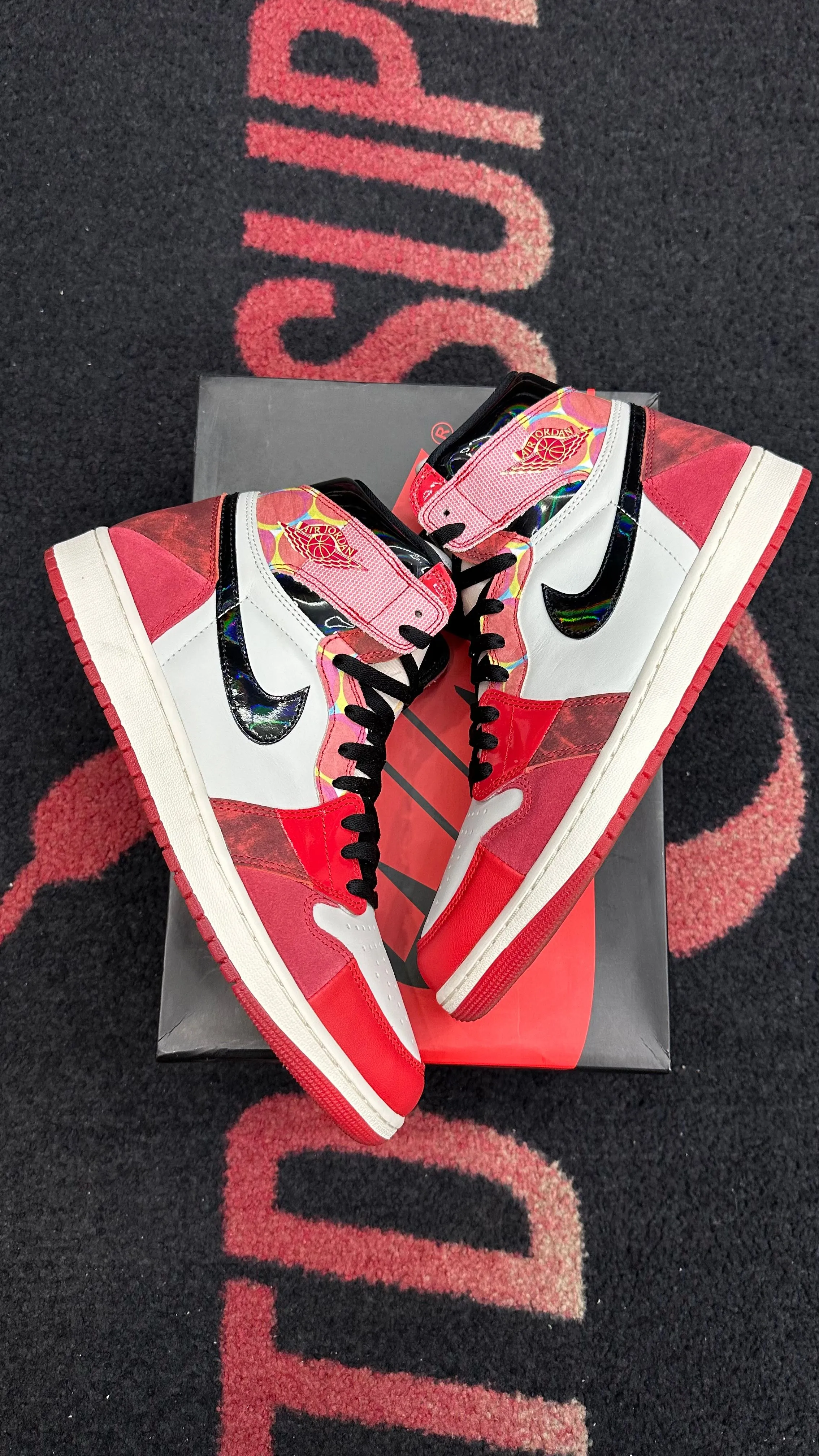 Product image for Pre-Loved Air Jordan 1 Retro Hi "Spider-Verse" Sz12