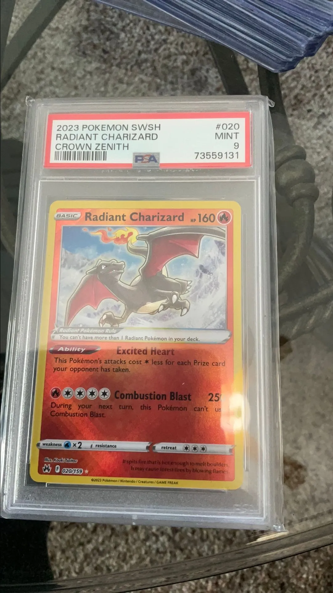 2023 POKMON SWSH RADIANT CHARIZARD CROWN ZENITH MINT #9  Whatnot: Shop,  Sell, Connect