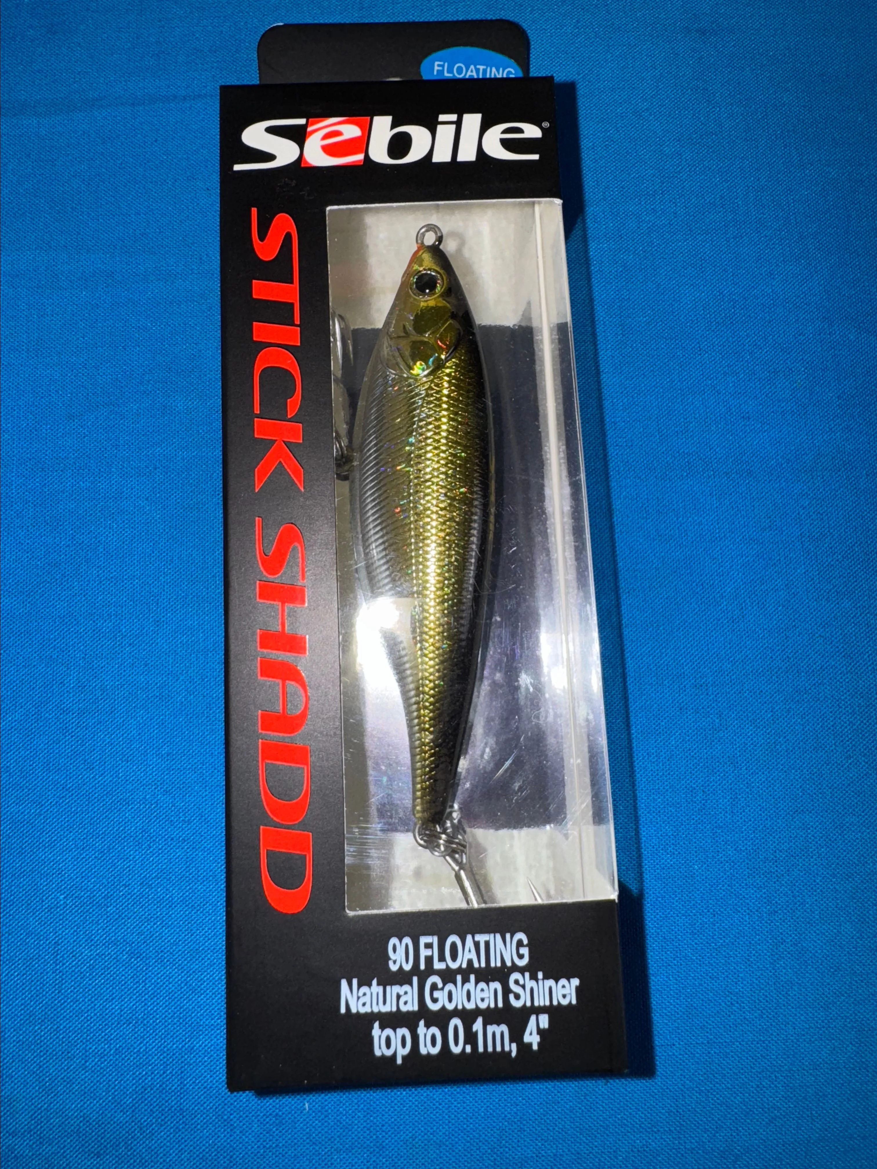 Product image for Sebile Stick Shadd 90 Floating Natural Golden Shiner