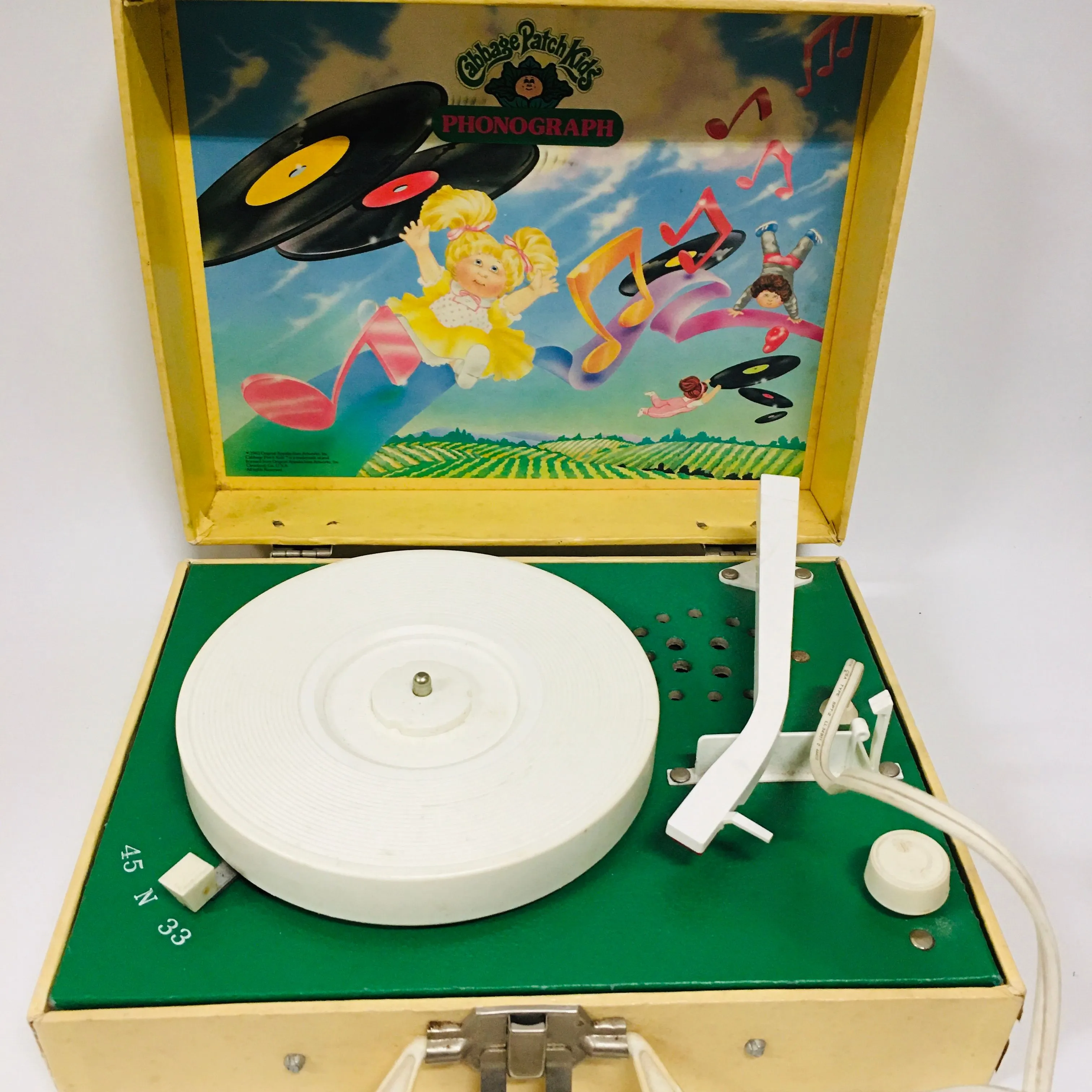 Product image for Cabbage Patch Kids PHONOGRAPH Record Player