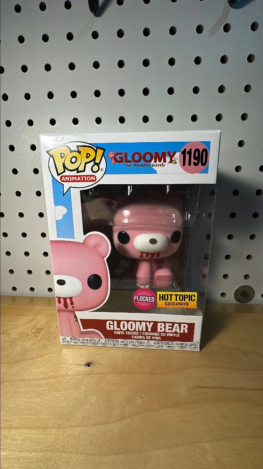 Product image for [GLOOMY] GLOOMY BEAR (FLOCKED)
