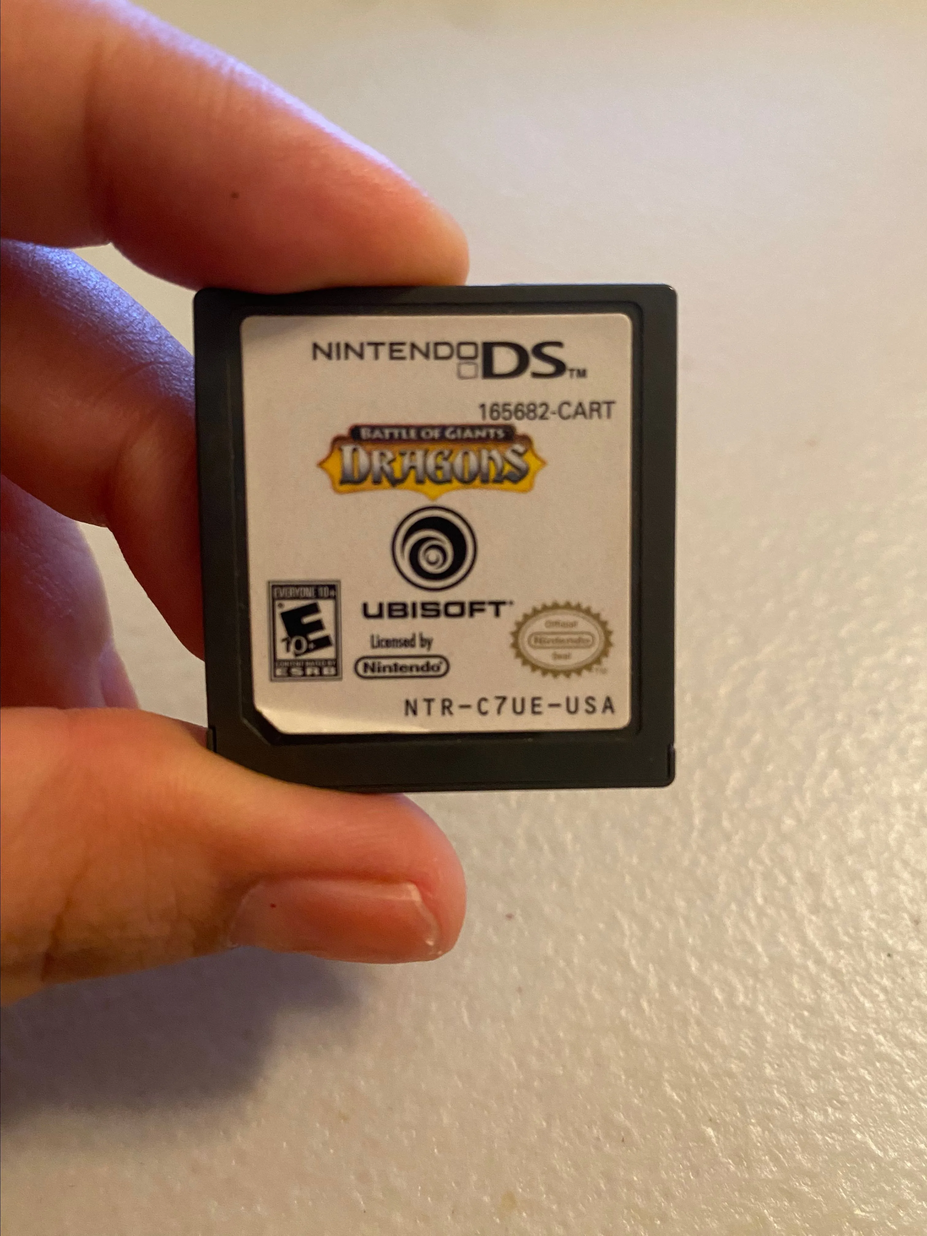 Product image for Battle of Giants Dragons Nintendo DS Game only