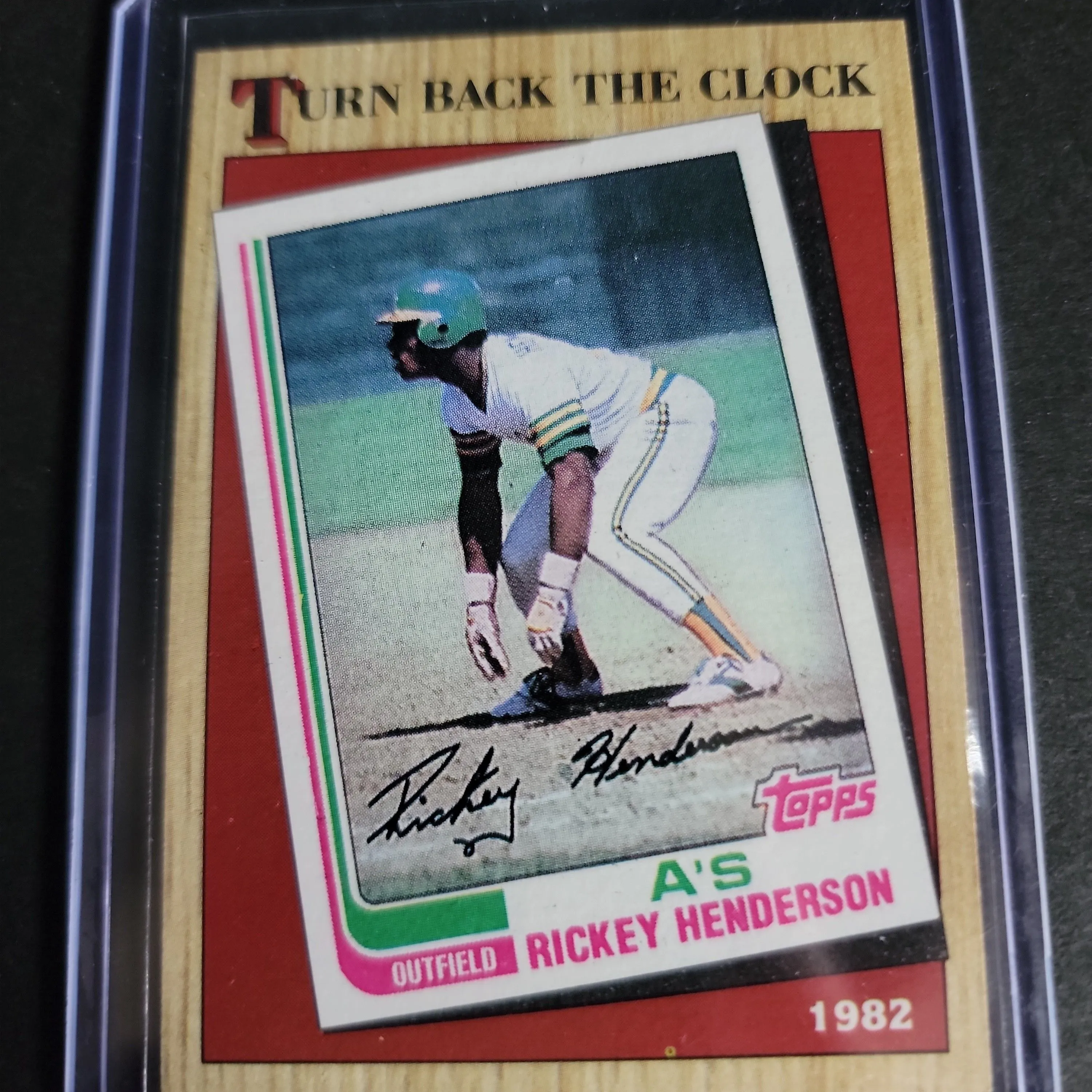 rare rickey henderson cards Rickey Henderson 