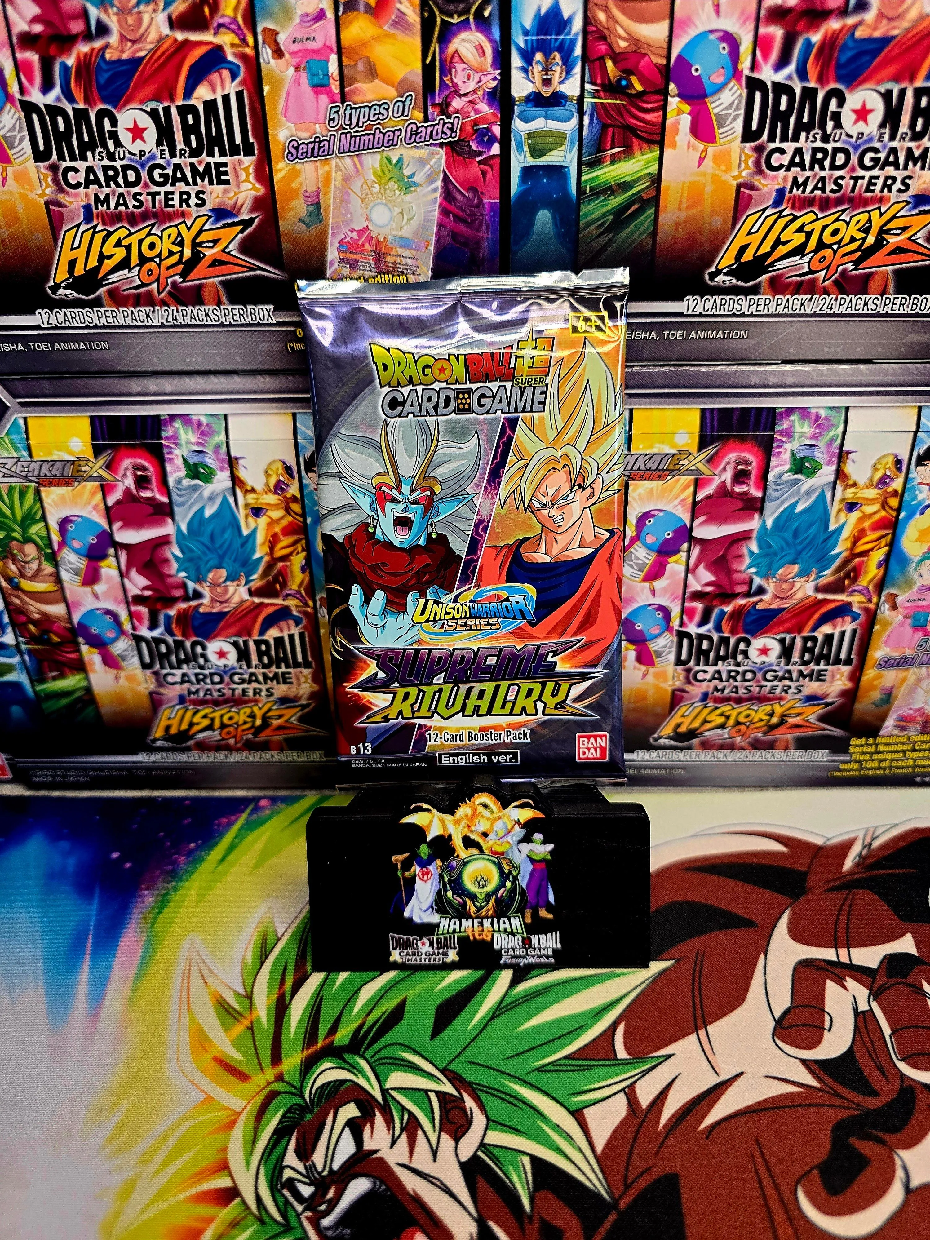 supreme rivalry booster box release date Dragon Ball Super: Fighter's Ambition Booster Box DBS-B19 main image 1
