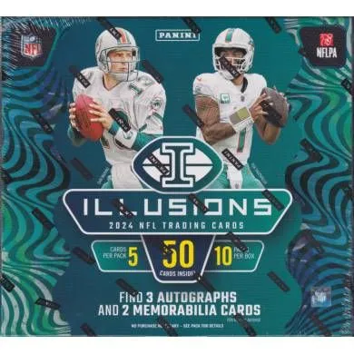 Product image for 2024 Panini Illusions Football Hobby Box